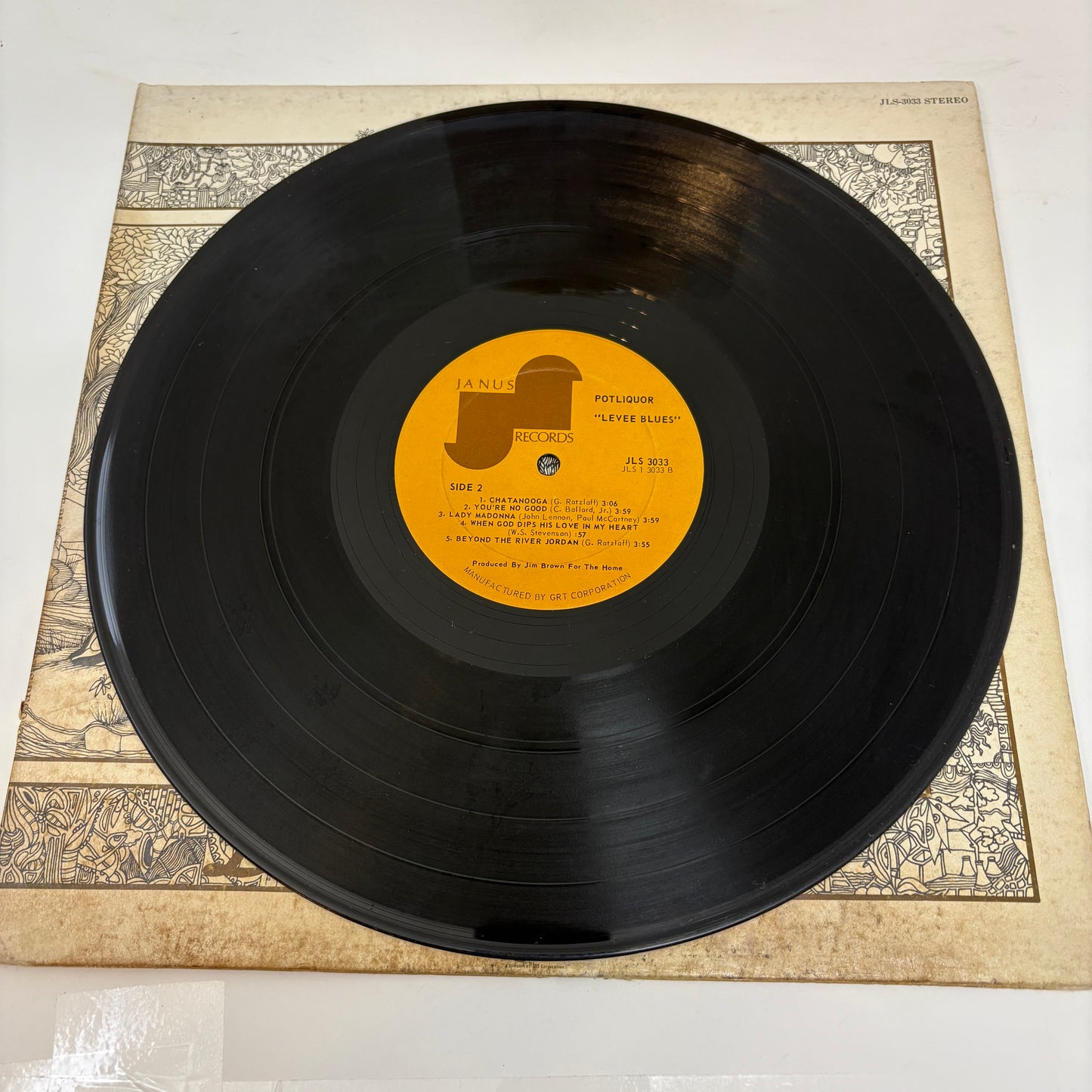 Potliquor : Levee Blues (LP,Album)