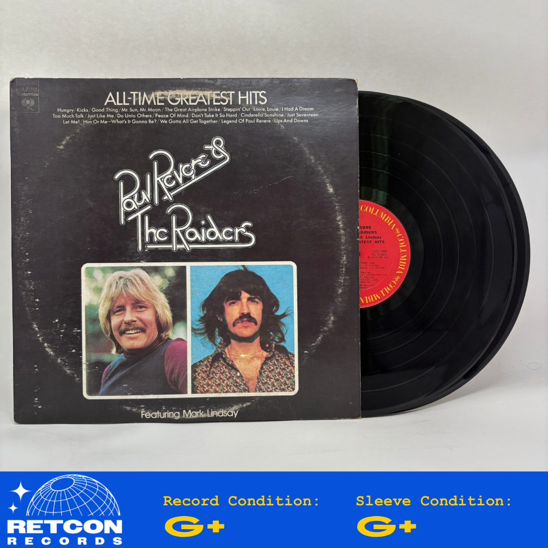 Paul Revere & The Raiders : All-Time Greatest Hits (LP,Compilation)