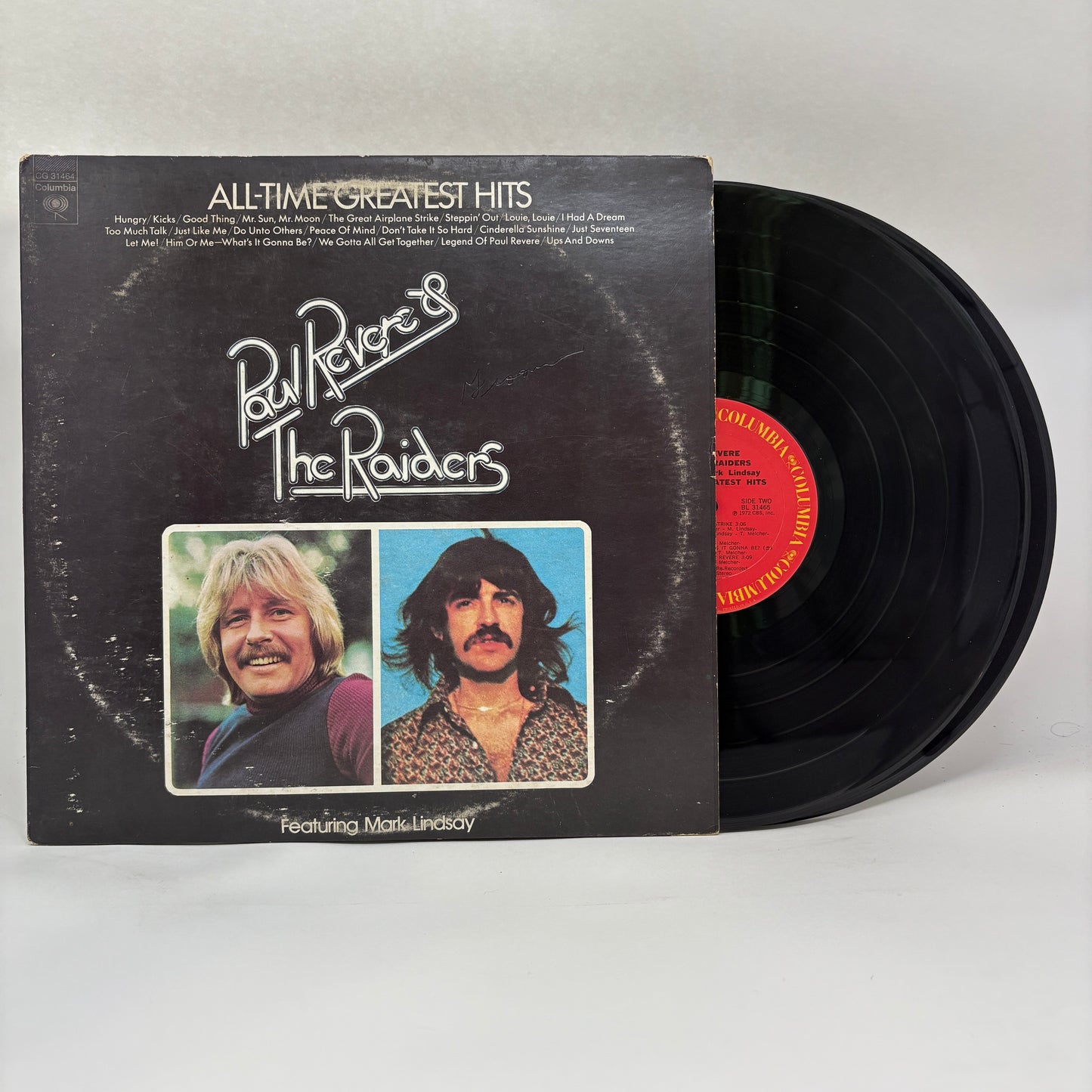 Paul Revere & The Raiders Featuring Mark Lindsay : All-Time Greatest Hits (LP,Compilation)