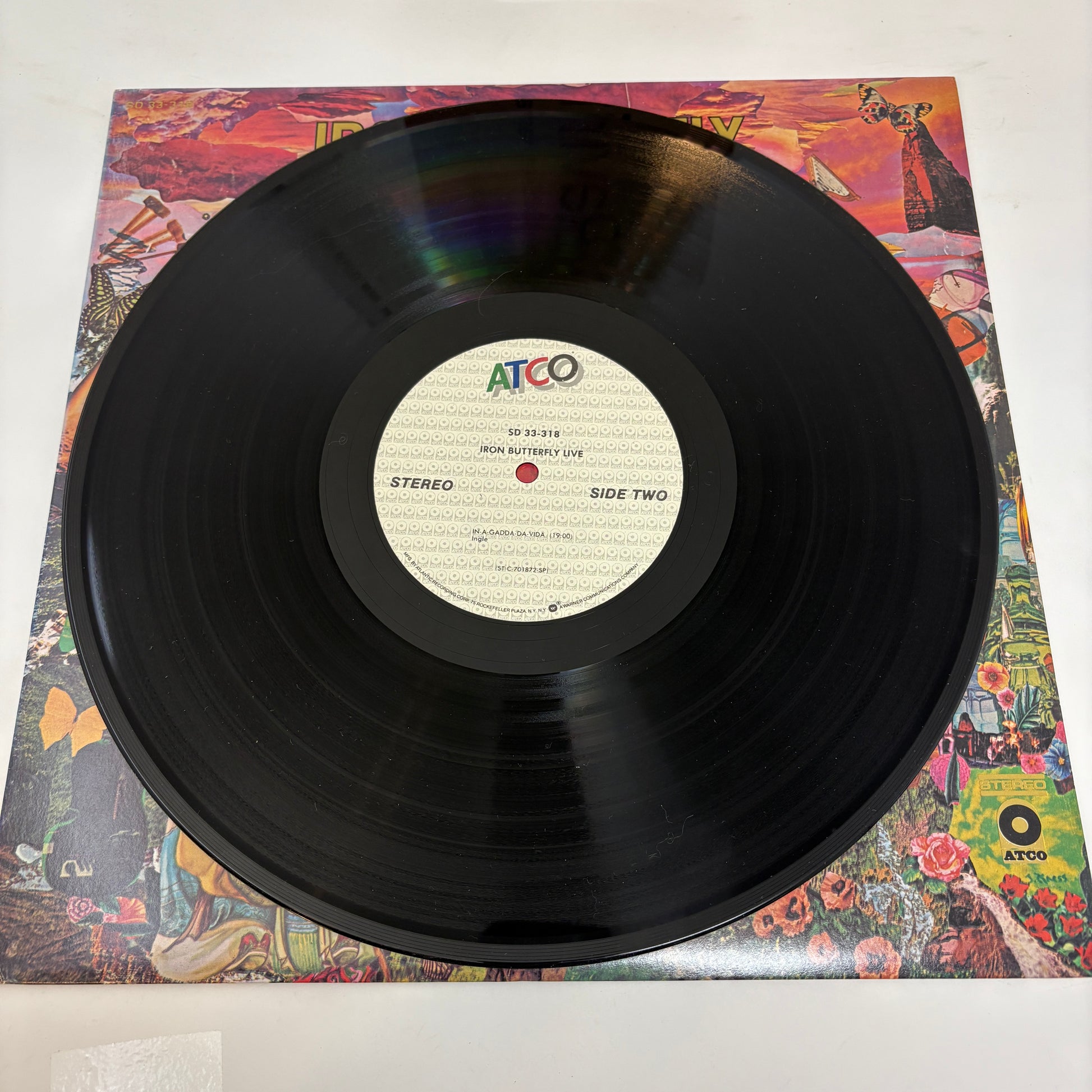 Iron Butterfly : Live (LP,Album,Reissue)