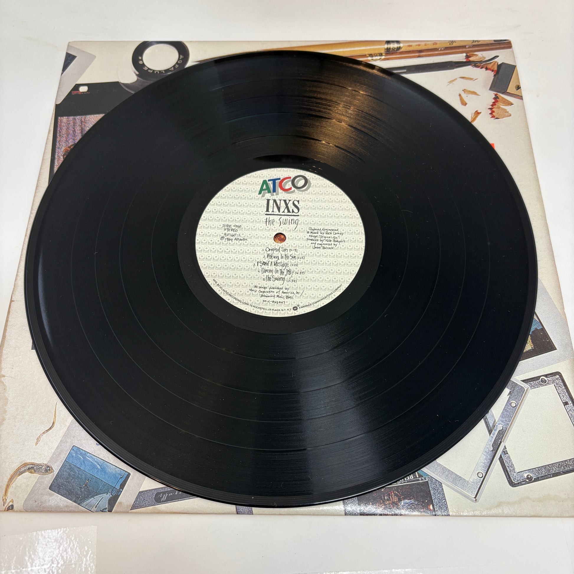 INXS : The Swing (LP,Album,Stereo)