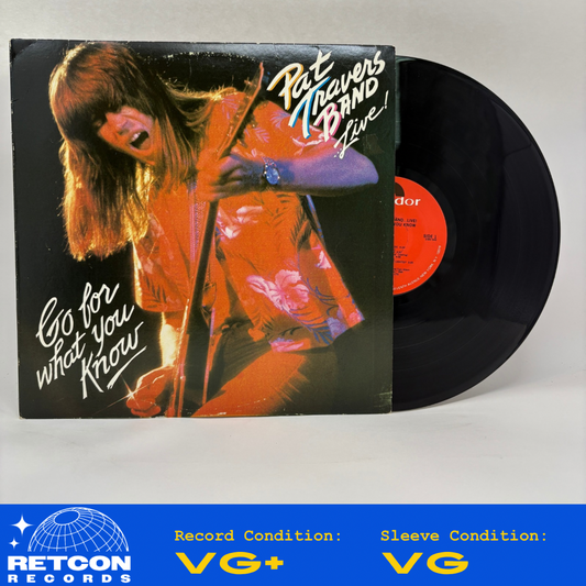 Pat Travers Band : ...Live! Go For What You Know (LP,Album)