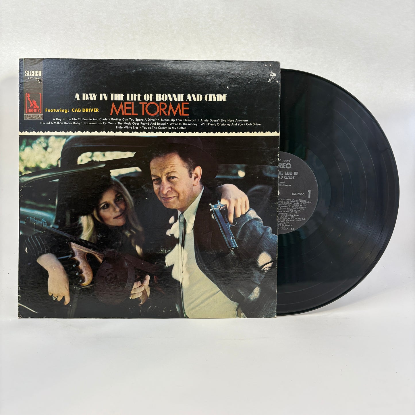 Mel Tormé : A Day In The Life Of Bonnie And Clyde (LP,Album,Stereo)