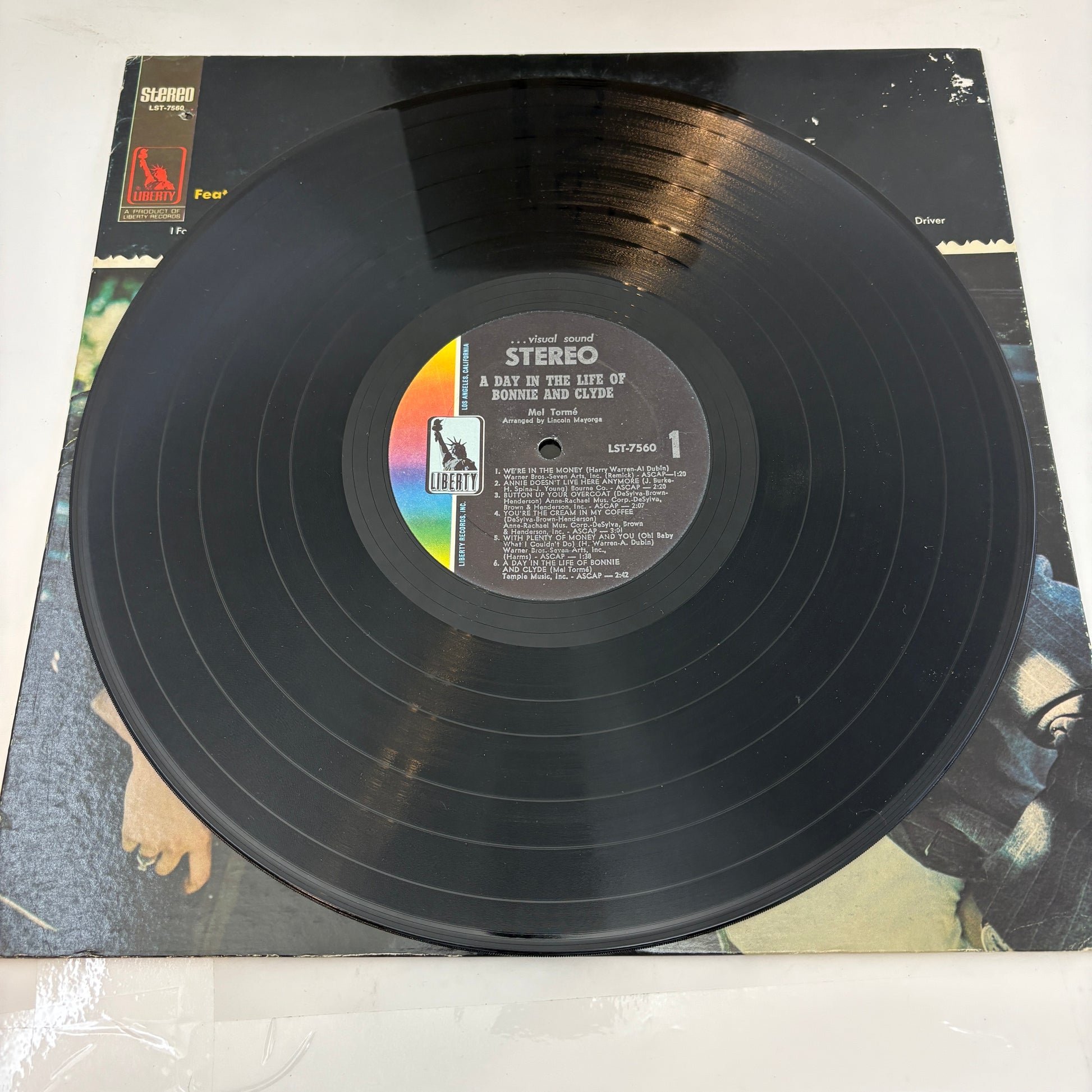 Mel Tormé : A Day In The Life Of Bonnie And Clyde (LP,Album,Stereo)