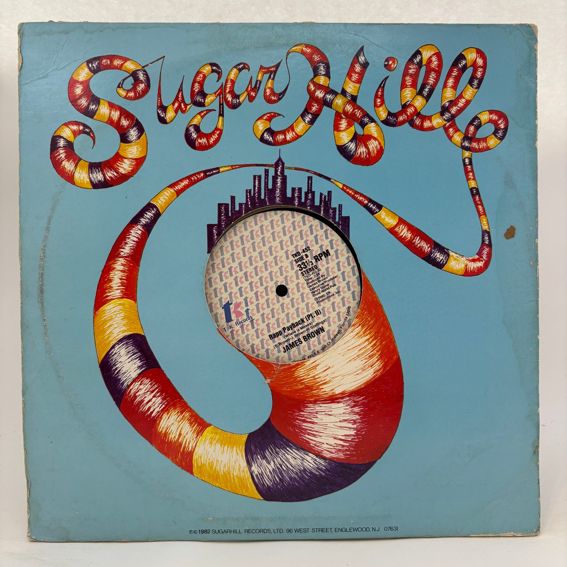 James Brown : Rapp Payback (Where Iz Moses) (12",33 ⅓ RPM,Stereo)