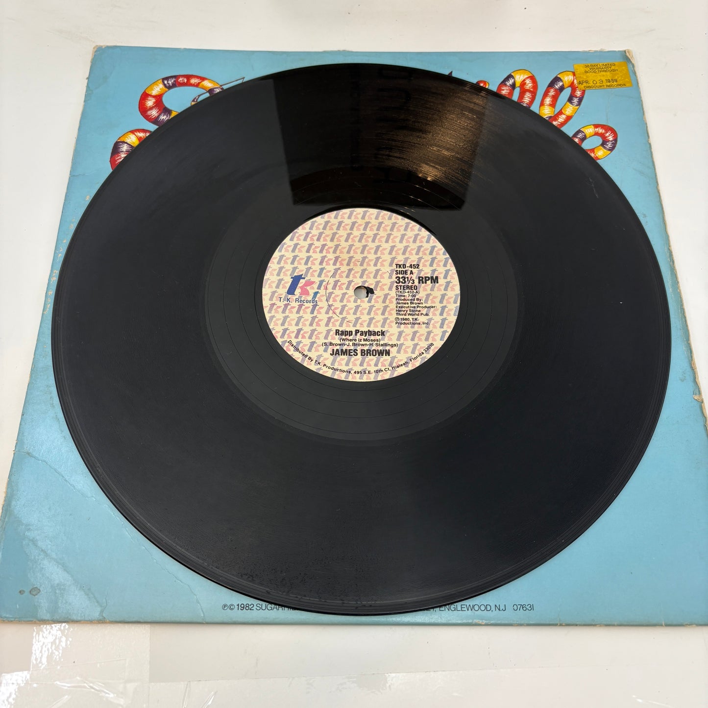 James Brown : Rapp Payback (Where Iz Moses) (12",33 ⅓ RPM,Stereo)