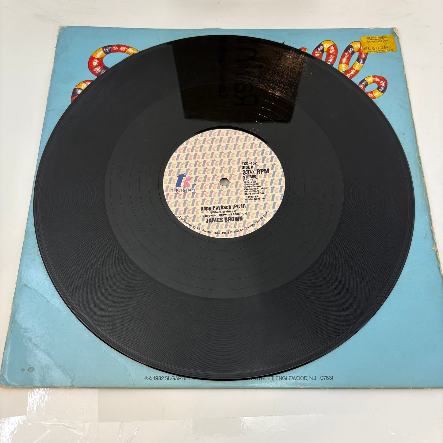 James Brown : Rapp Payback (Where Iz Moses) (12",33 ⅓ RPM,Stereo)