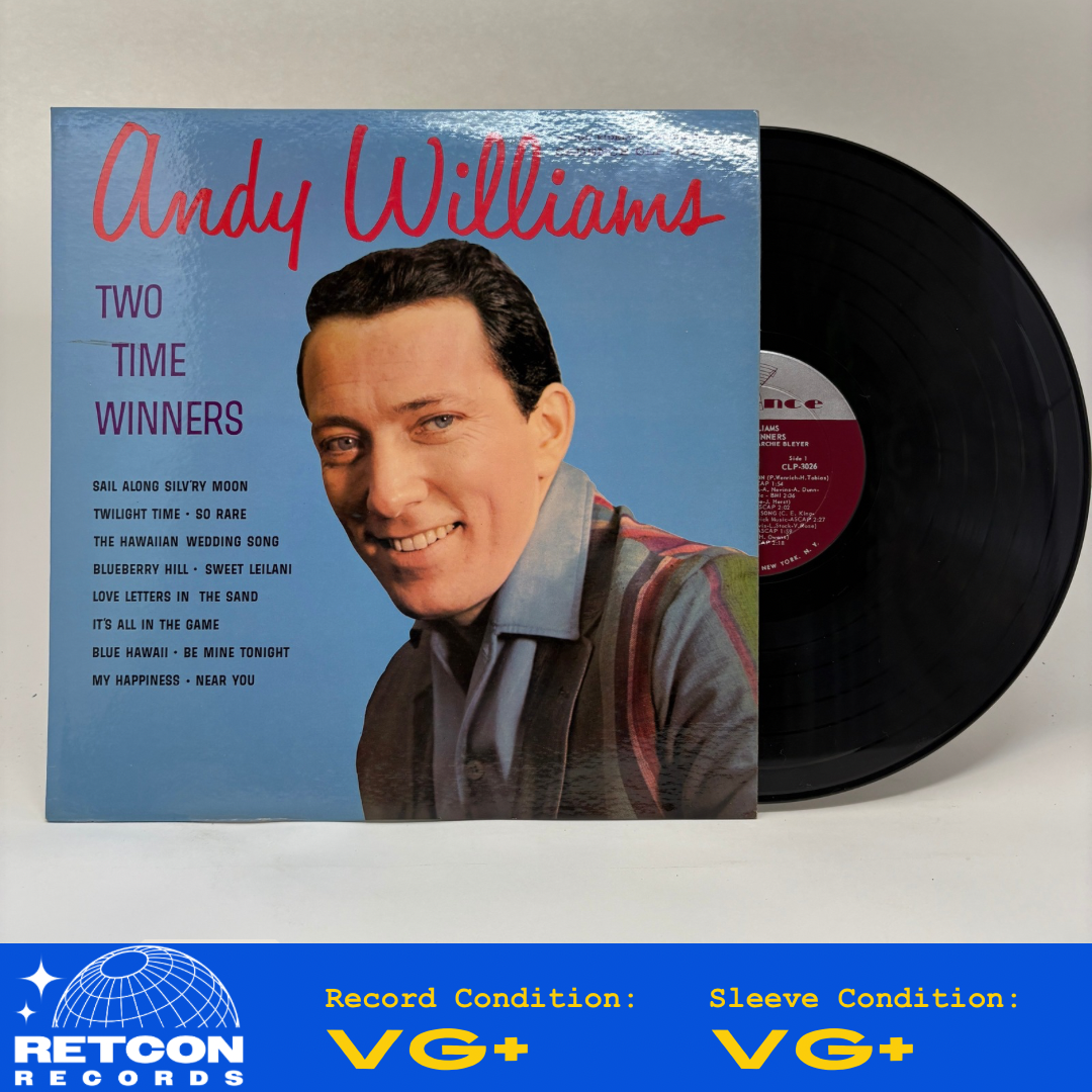 Andy Williams : Two Time Winners (LP,Album,Mono)