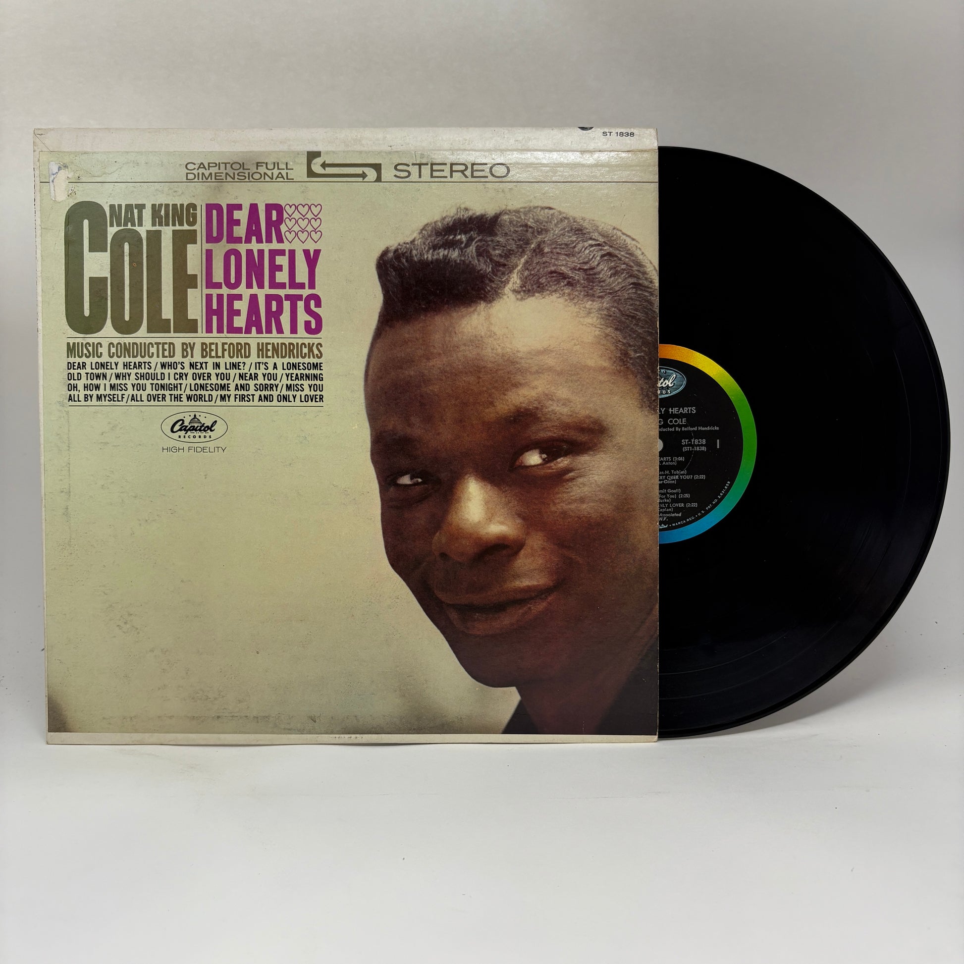 Nat King Cole : Dear Lonely Hearts (LP,Stereo)