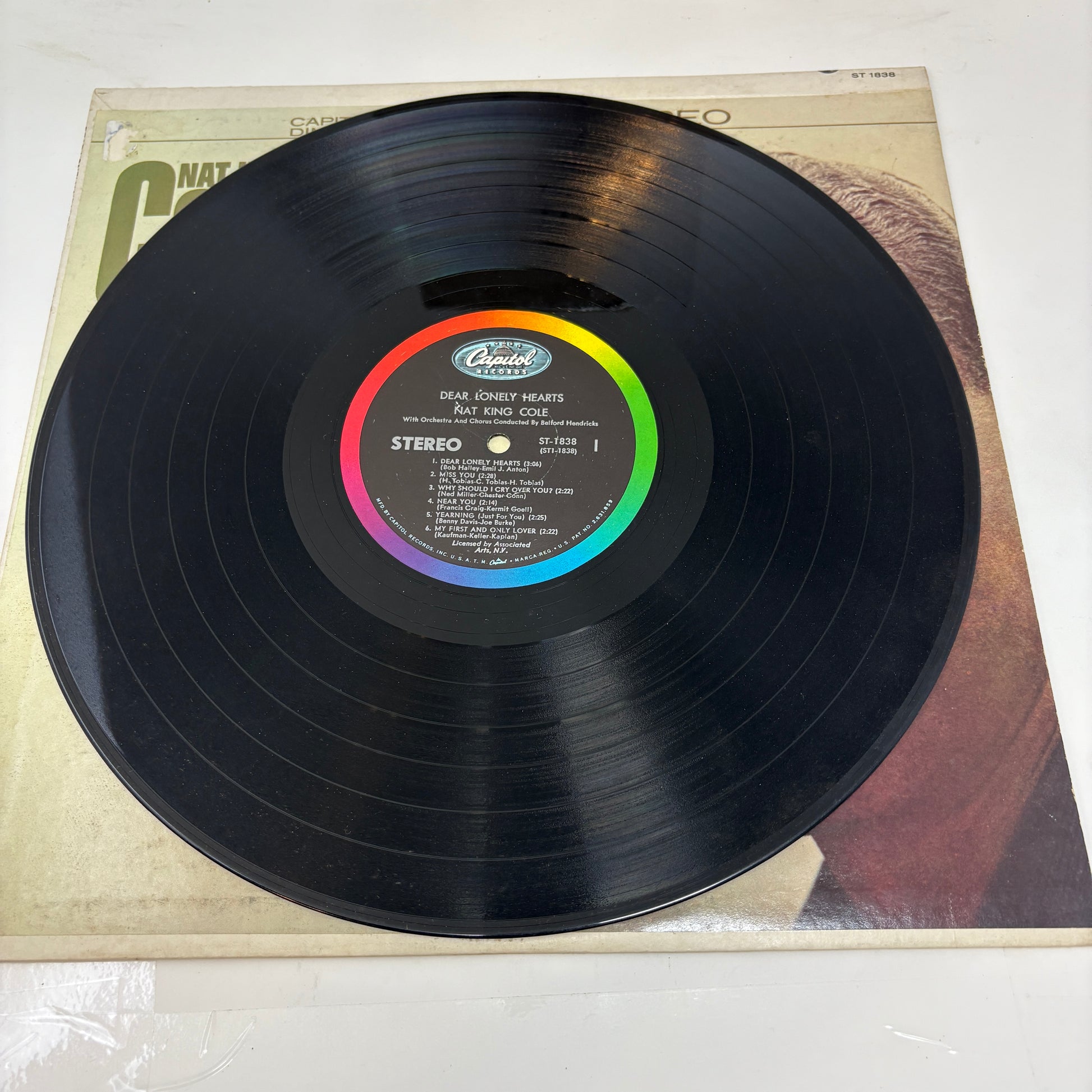 Nat King Cole : Dear Lonely Hearts (LP,Stereo)