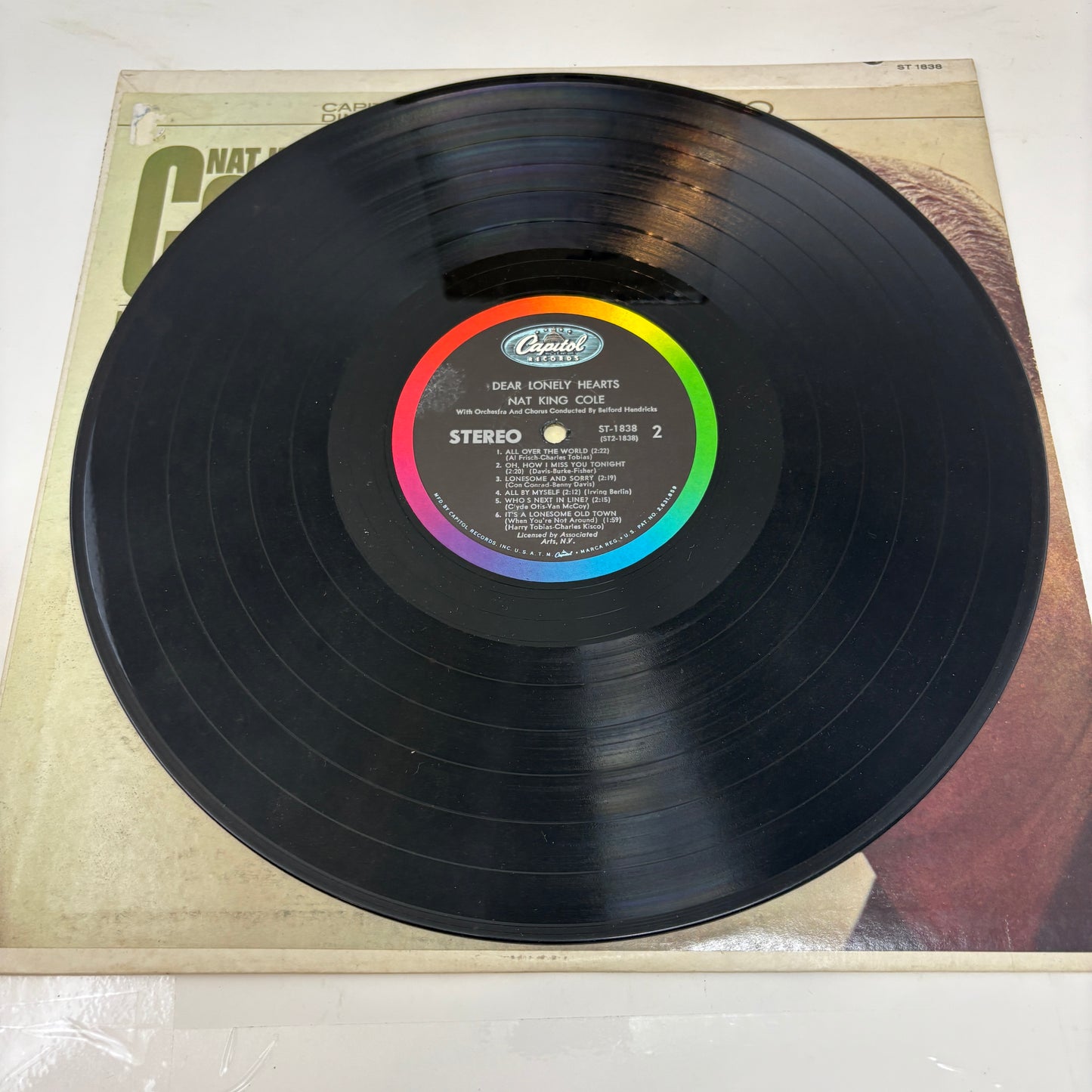 Nat King Cole : Dear Lonely Hearts (LP,Stereo)