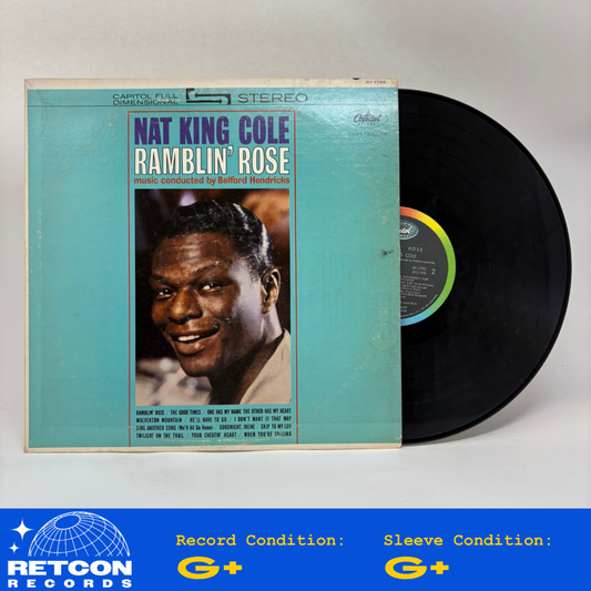 Nat King Cole : Ramblin' Rose (LP,Album,Stereo)