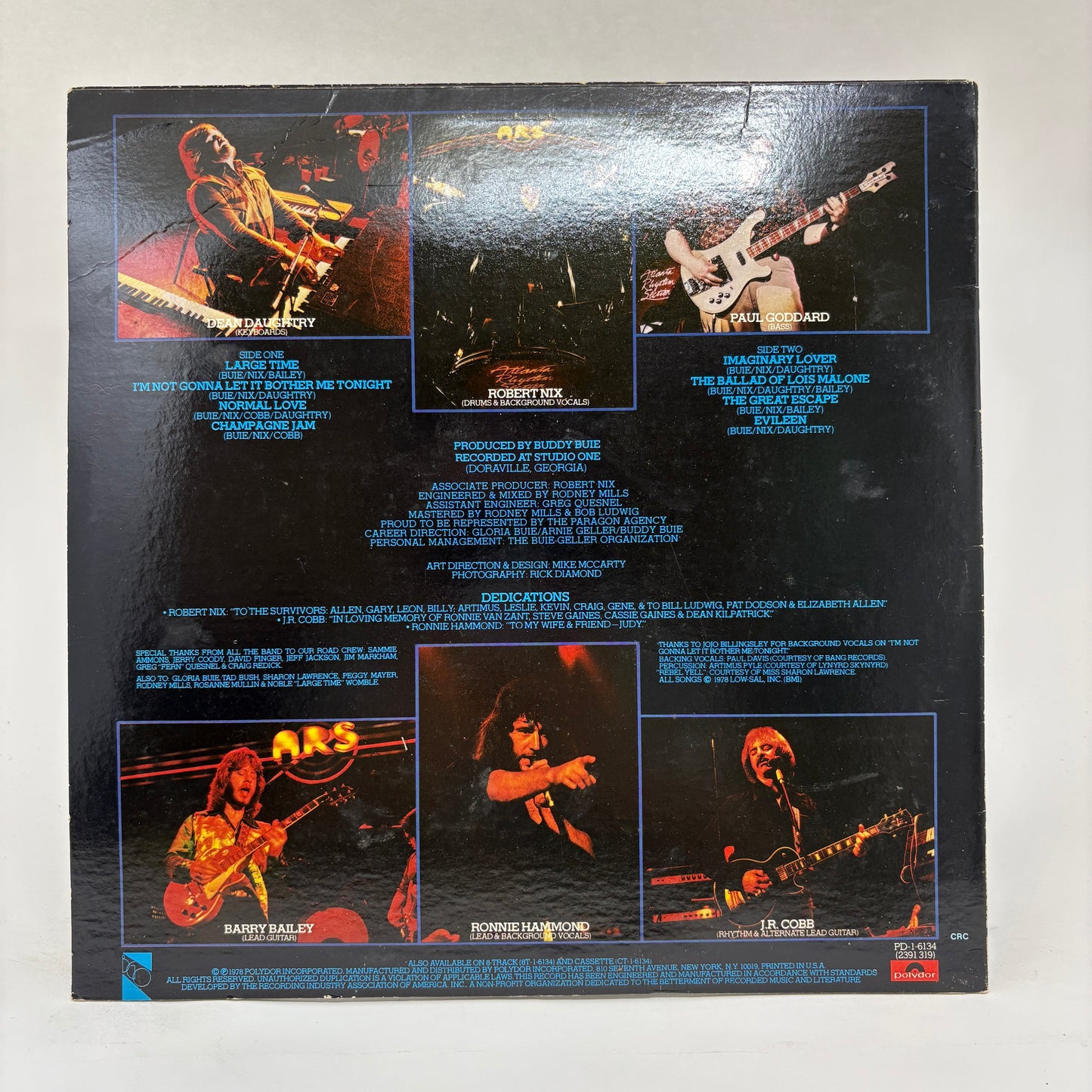 Atlanta Rhythm Section : Champagne Jam (LP,Album)