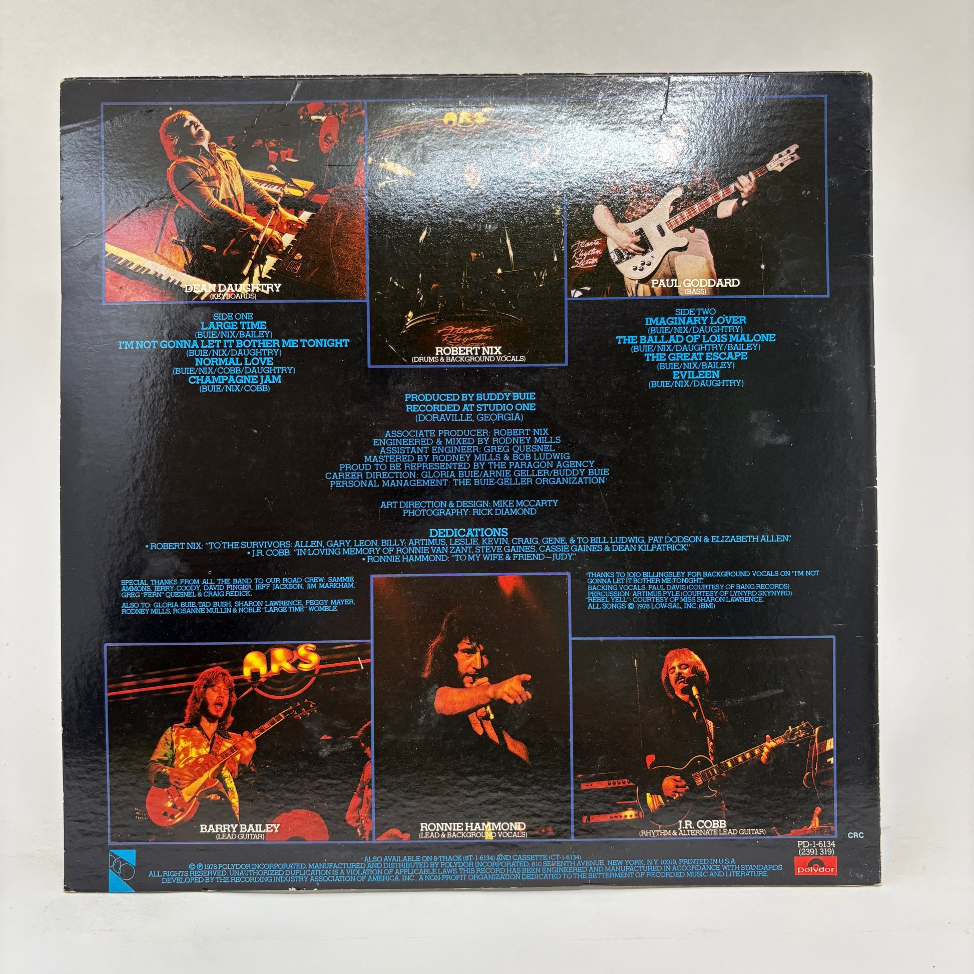 Atlanta Rhythm Section : Champagne Jam (LP,Album)