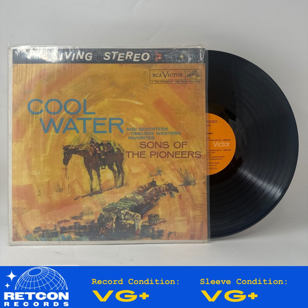 The Sons Of The Pioneers : Cool Water (And Seventeen Timeless Western Favorites) (LP,Album,Reissue,Stereo)