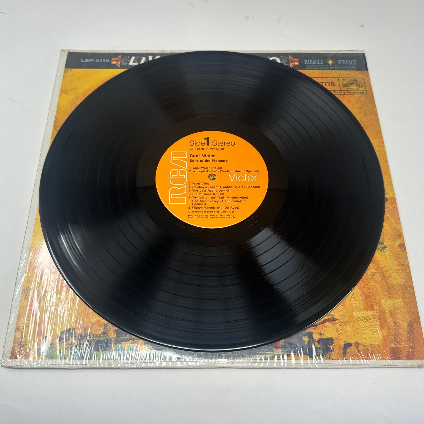 The Sons Of The Pioneers : Cool Water (And Seventeen Timeless Western Favorites) (LP,Album,Reissue,Stereo)