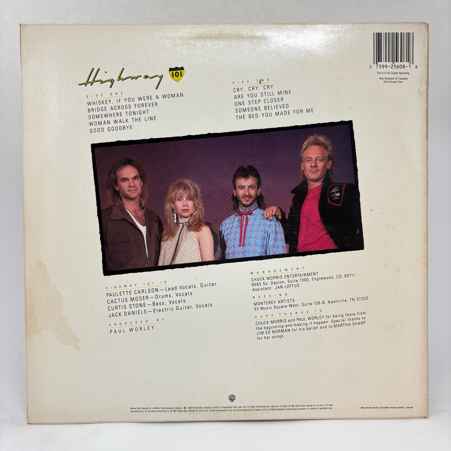 Highway 101 : Highway 101 (LP,Album,Club Edition)