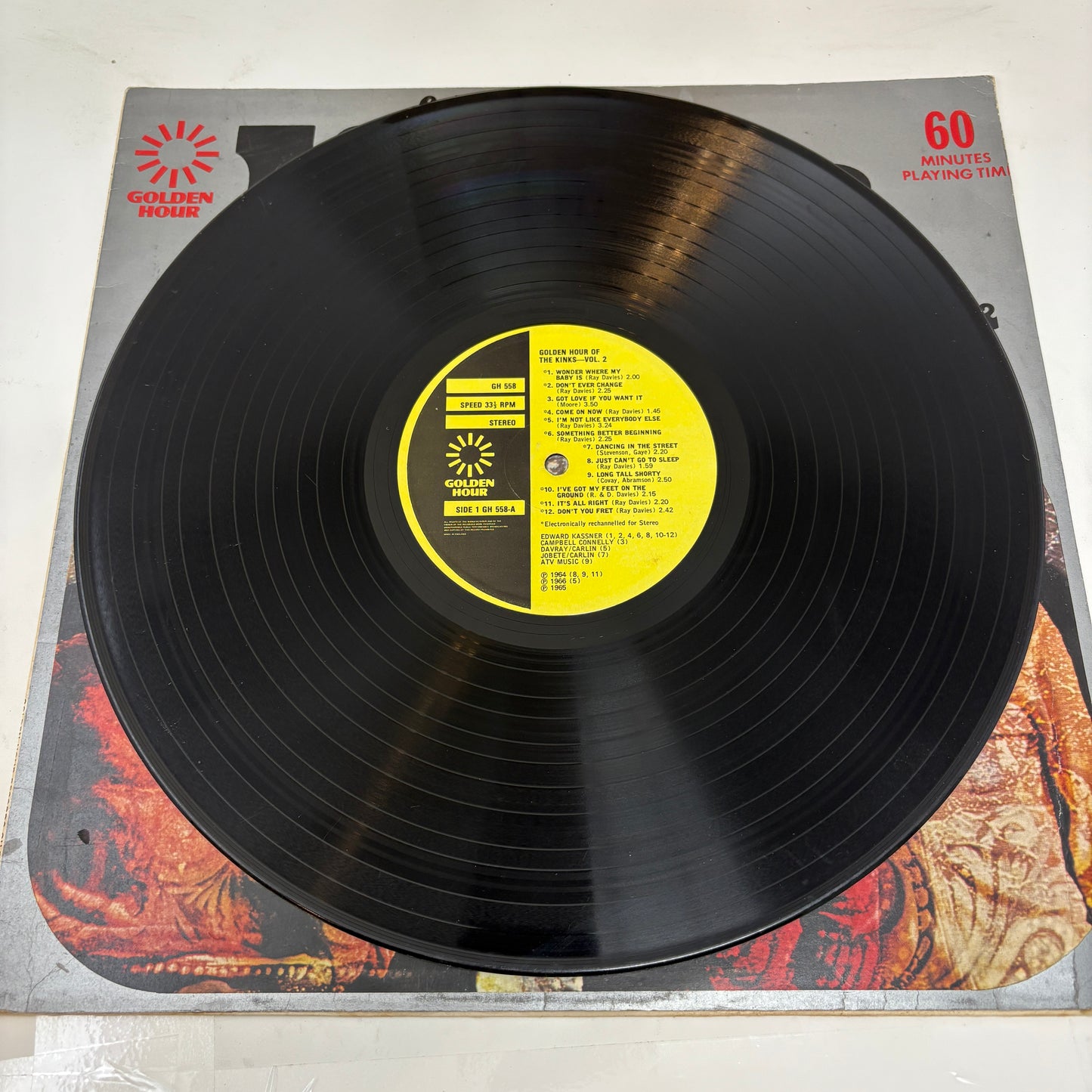 The Kinks : Golden Hour Of The Kinks Vol. 2 (LP,Album,Compilation)