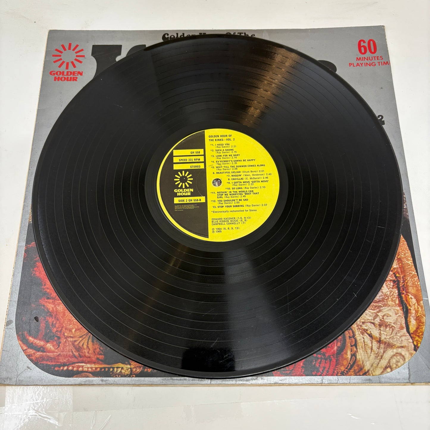 The Kinks : Golden Hour Of The Kinks Vol. 2 (LP,Album,Compilation)