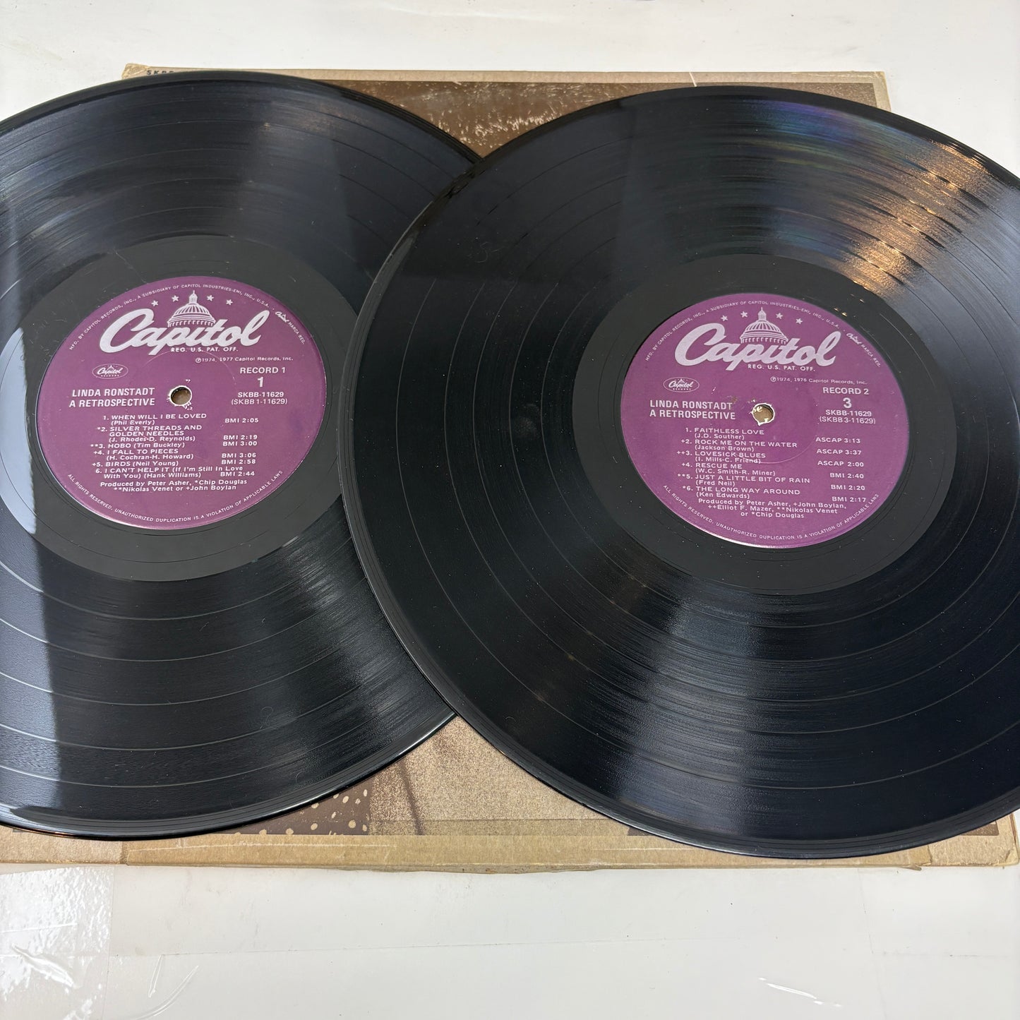 Linda Ronstadt : A Retrospective (LP,Compilation)