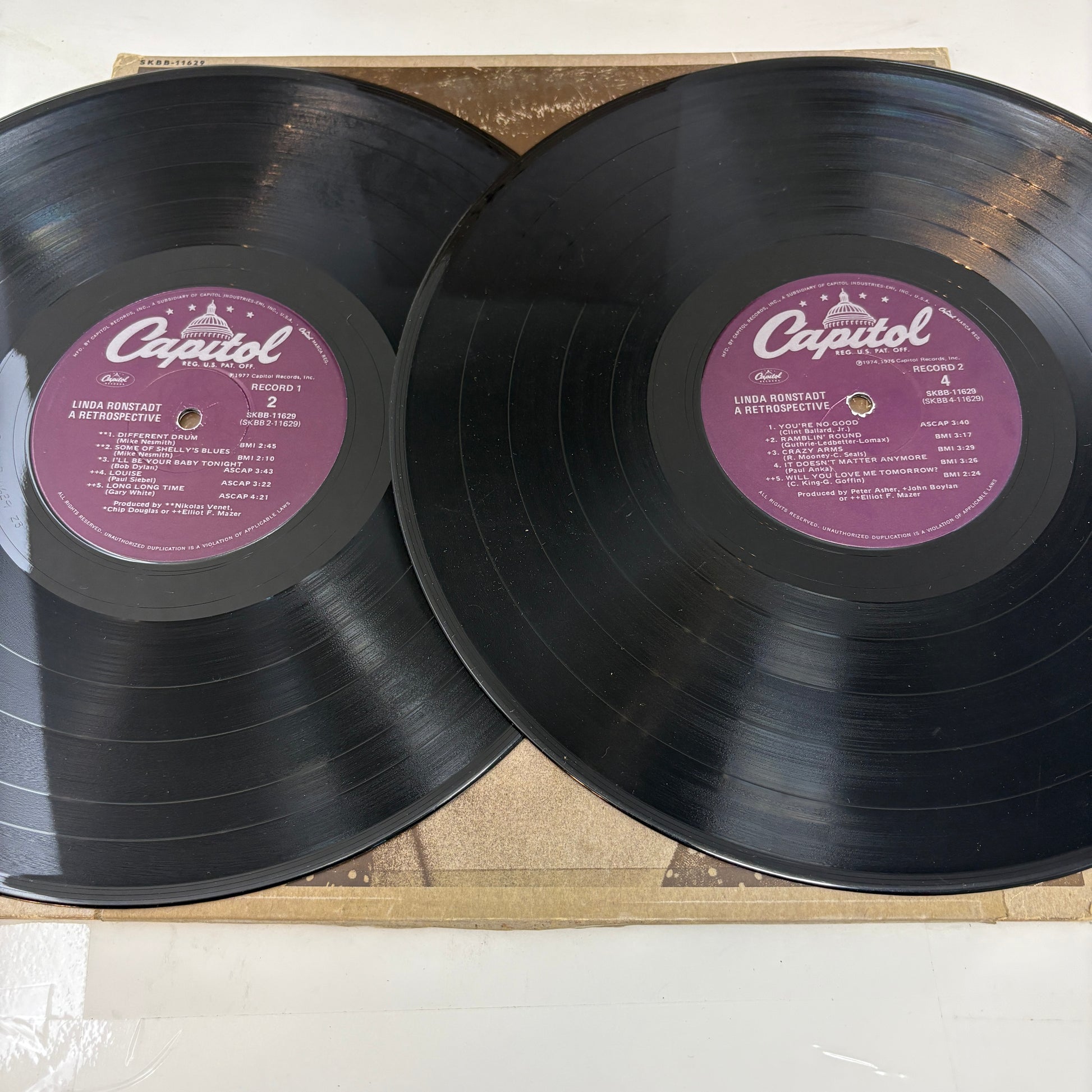 Linda Ronstadt : A Retrospective (LP,Compilation)