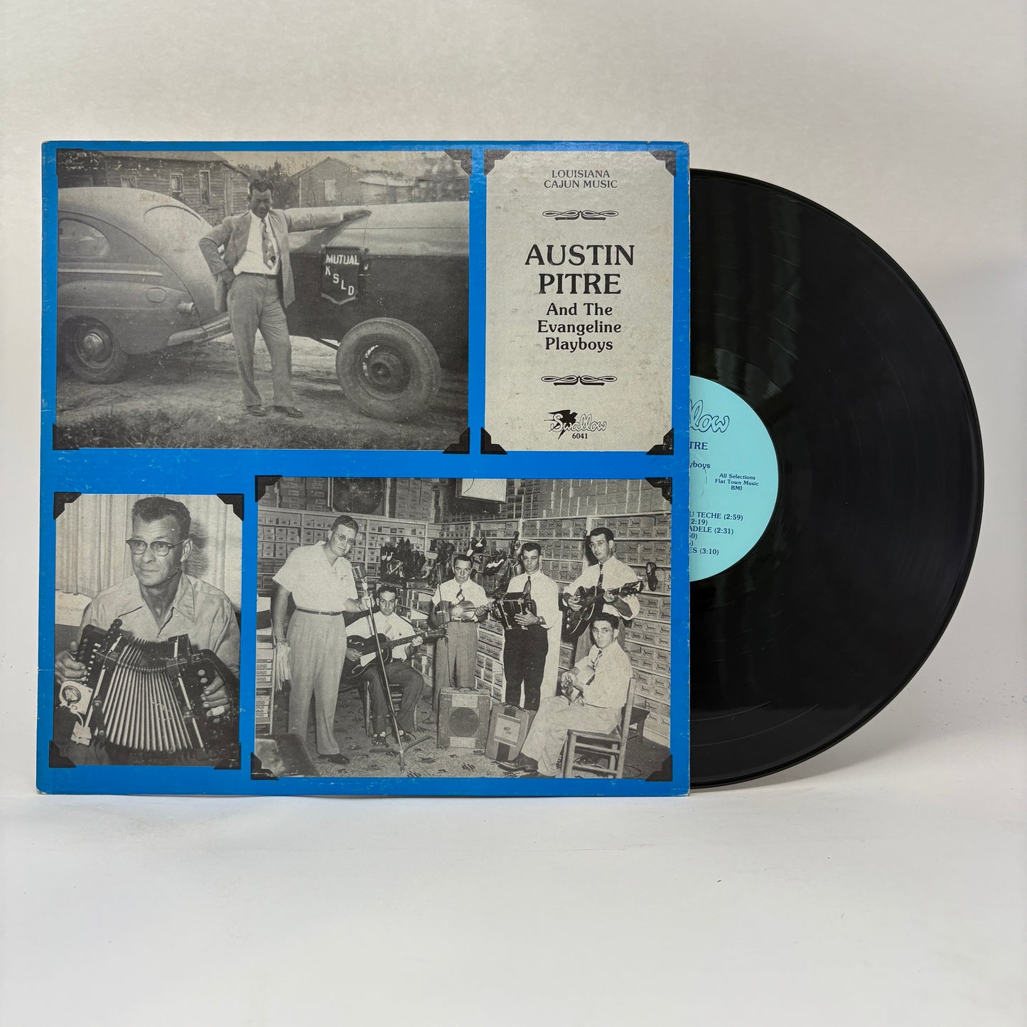 Austin Pitre & The Evangeline Playboys : Austin Pitre And The Evangeline Playboys (LP,Compilation)