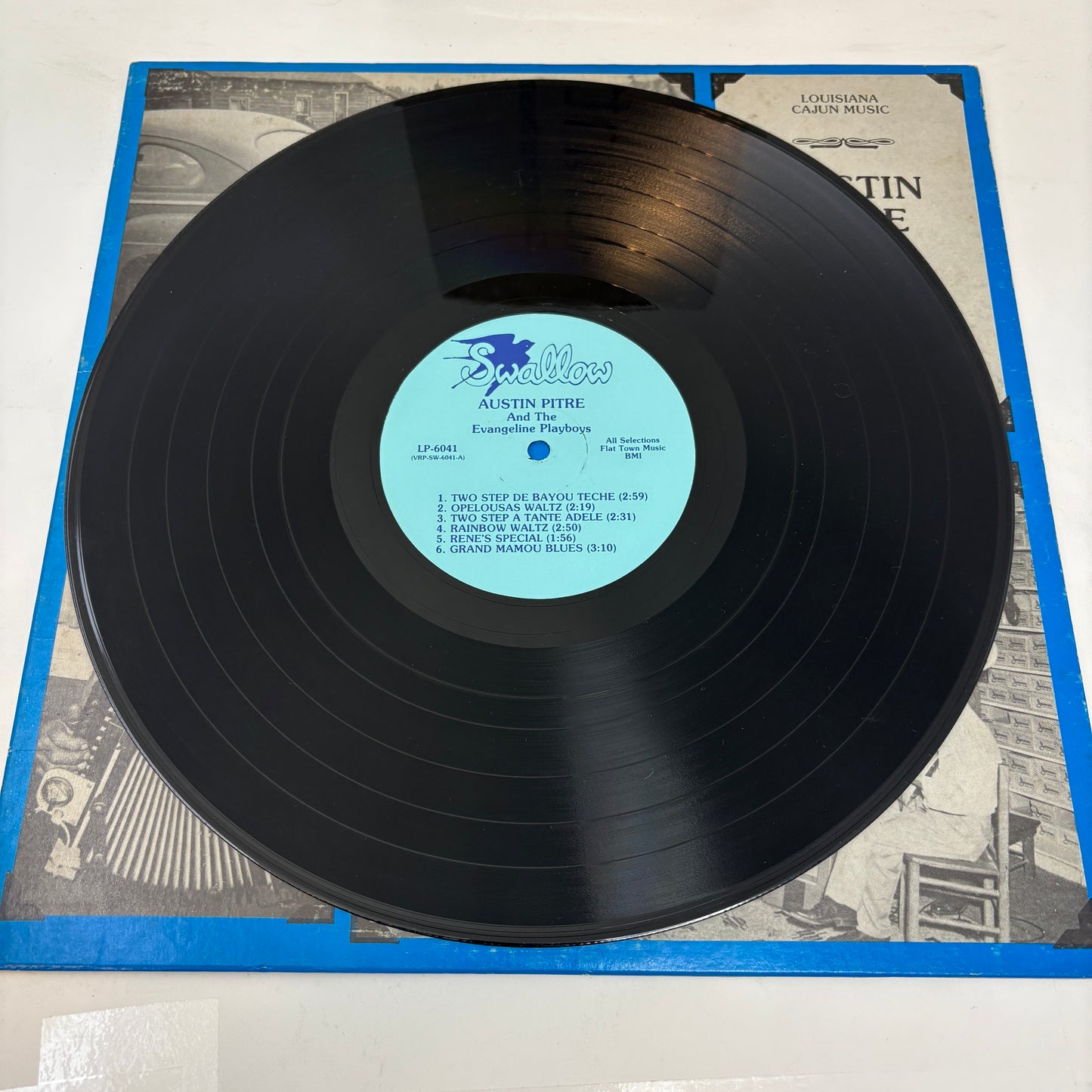 Austin Pitre & The Evangeline Playboys : Austin Pitre And The Evangeline Playboys (LP,Compilation)