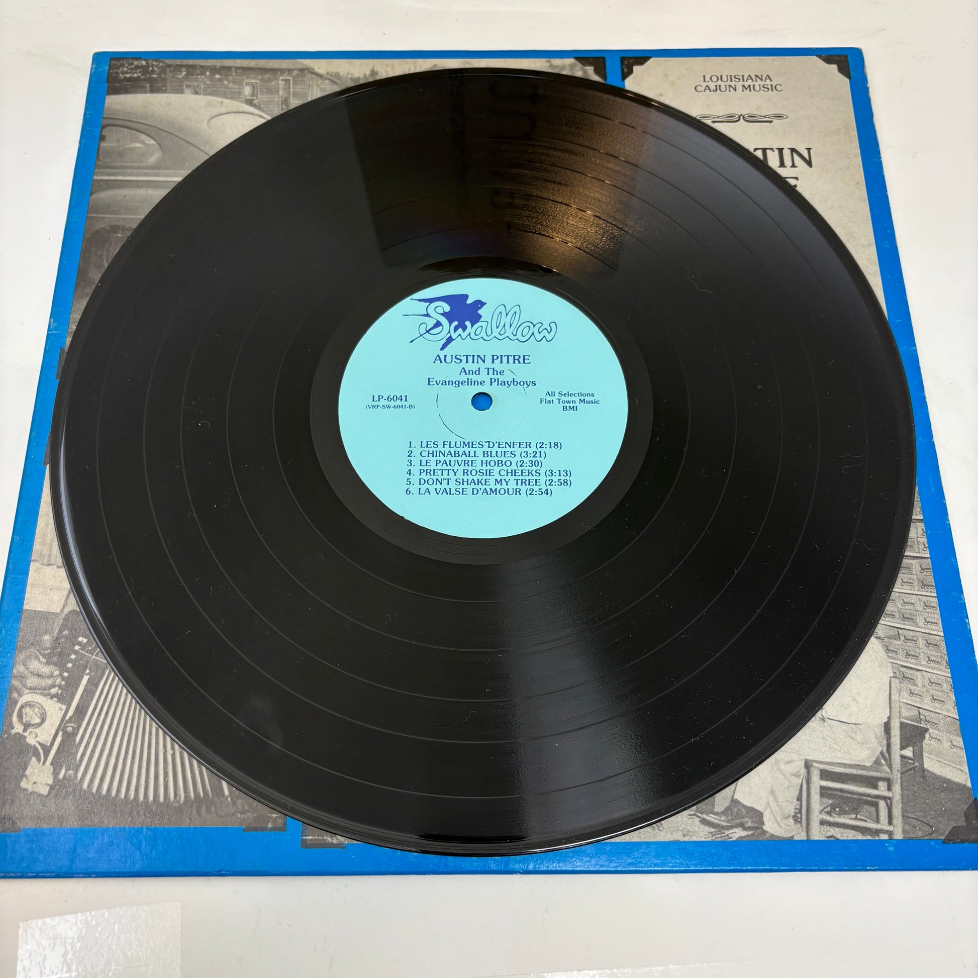 Austin Pitre & The Evangeline Playboys : Austin Pitre And The Evangeline Playboys (LP,Compilation)