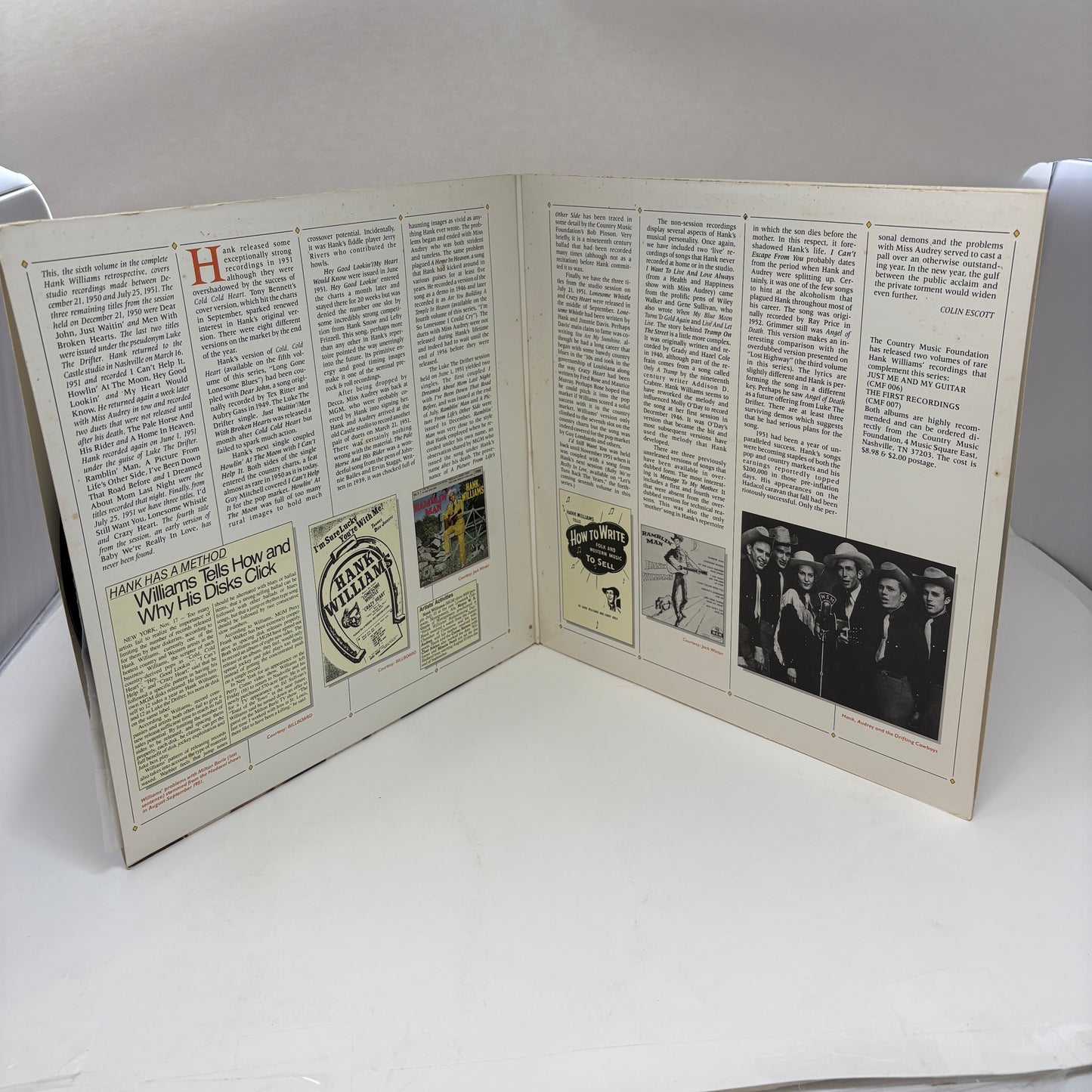 Hank Williams : Hey, Good Lookin' : December 1950 - July 1951 (LP,Compilation,Mono)