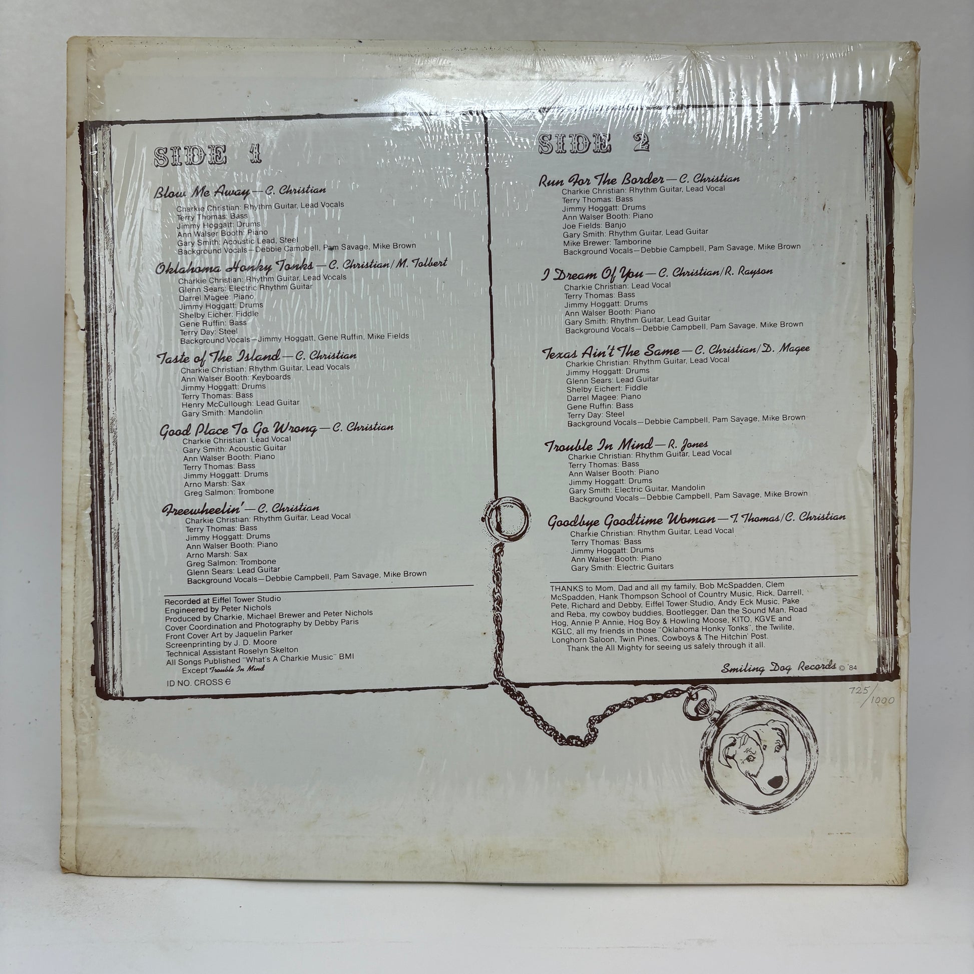 Charkie Christian : Run For The Border (LP,Album,Limited Edition)