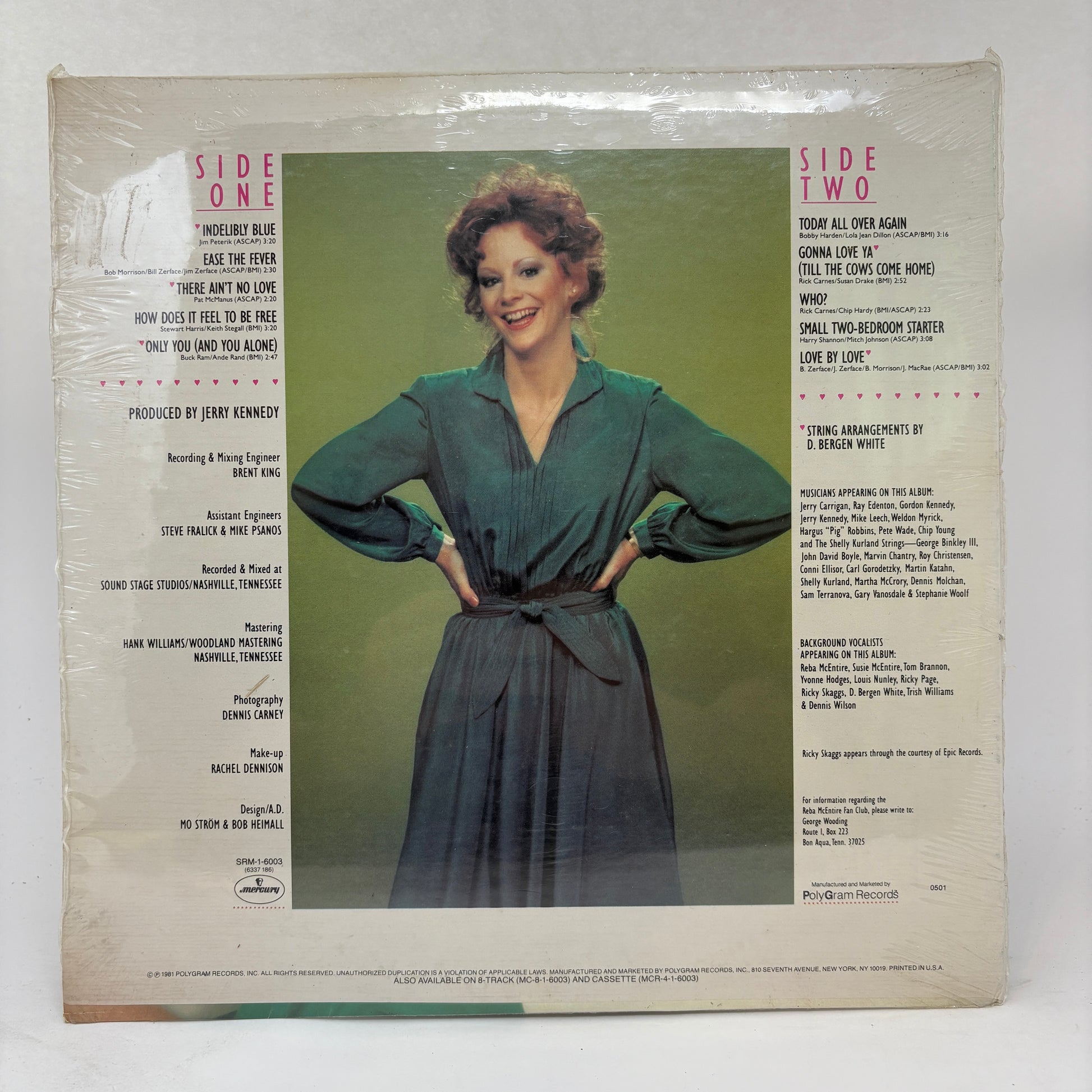 Reba McEntire : Heart To Heart (LP,Album)
