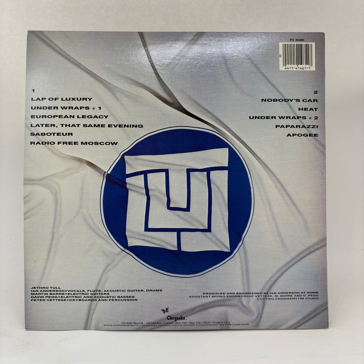 Jethro Tull : Under Wraps (LP,Album)