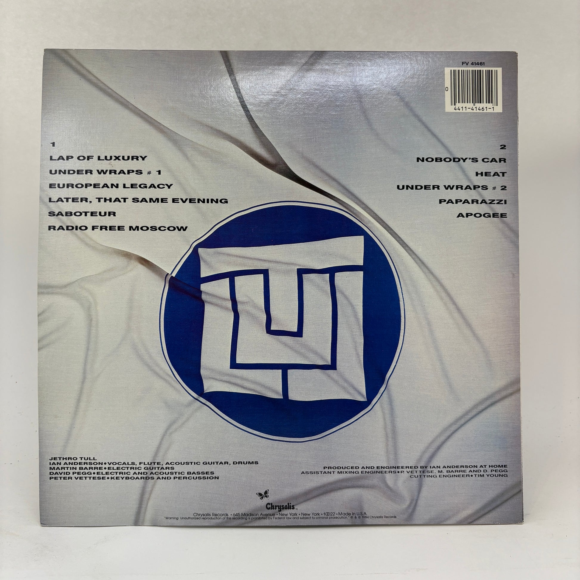 Jethro Tull : Under Wraps (LP,Album)