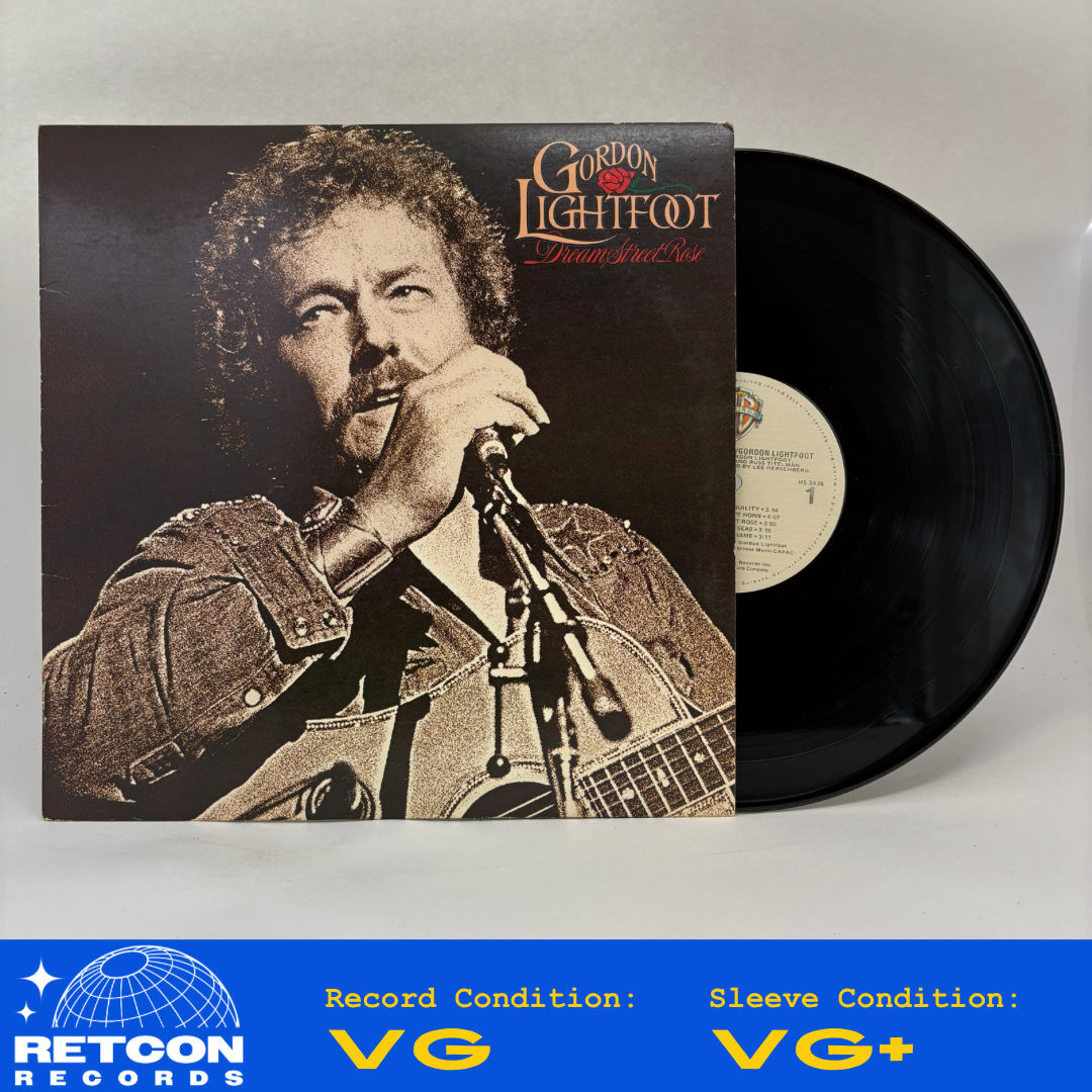 Gordon Lightfoot : Dream Street Rose (LP,Album,Stereo)