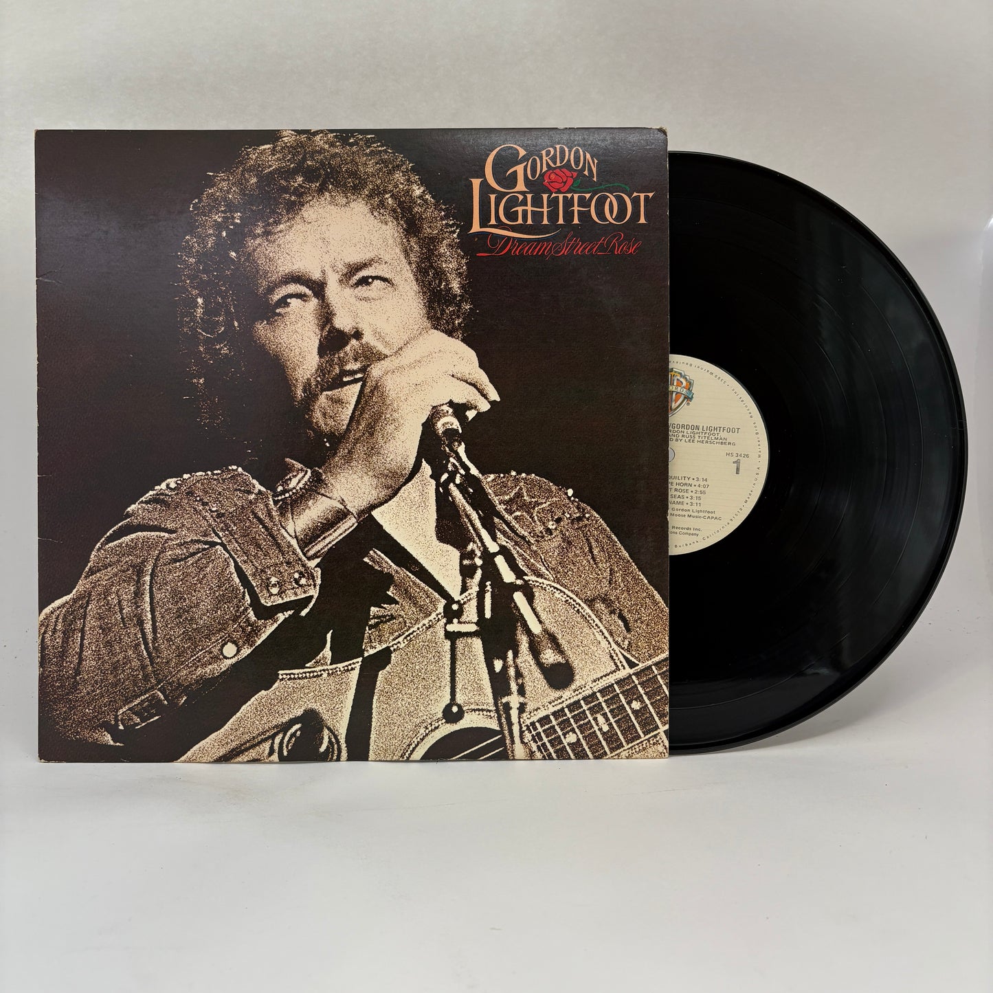 Gordon Lightfoot : Dream Street Rose (LP,Album,Stereo)