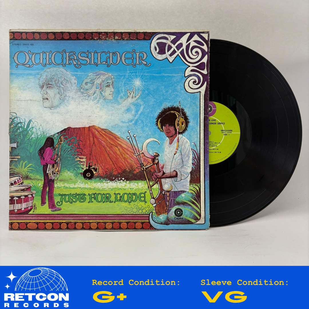 Quicksilver Messenger Service : Just For Love (LP,Album,Club Edition,Stereo)