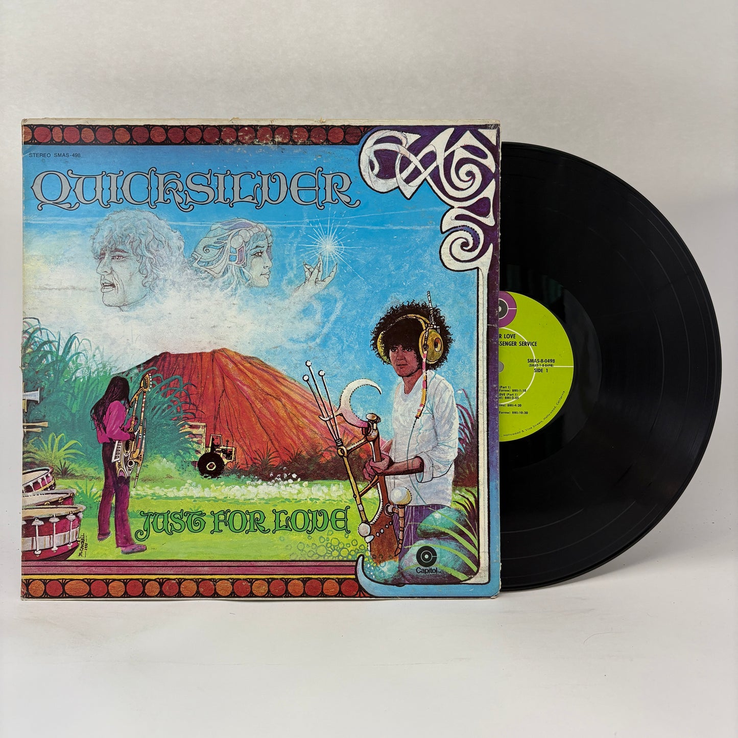 Quicksilver Messenger Service : Just For Love (LP,Album,Club Edition,Stereo)