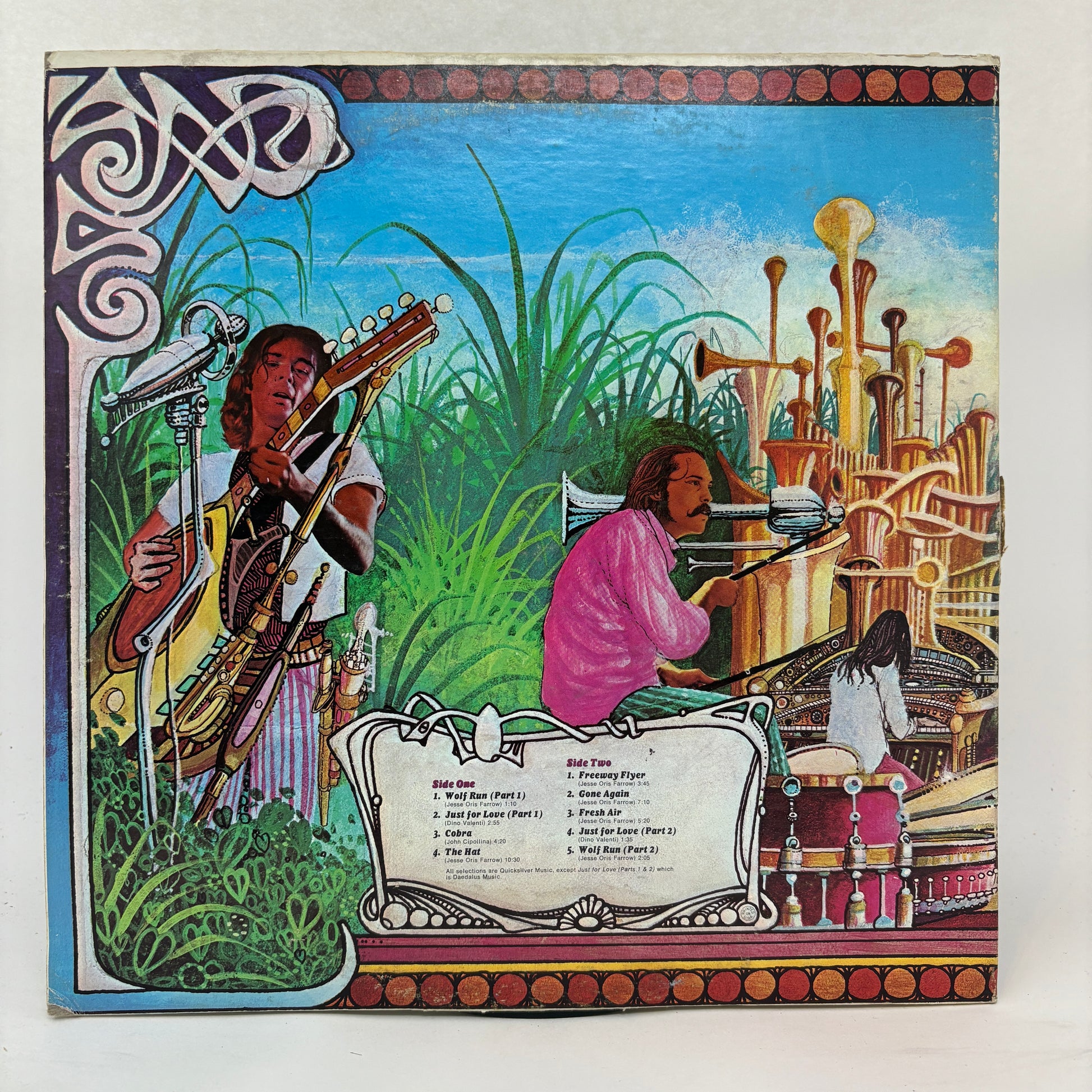 Quicksilver Messenger Service : Just For Love (LP,Album,Club Edition,Stereo)