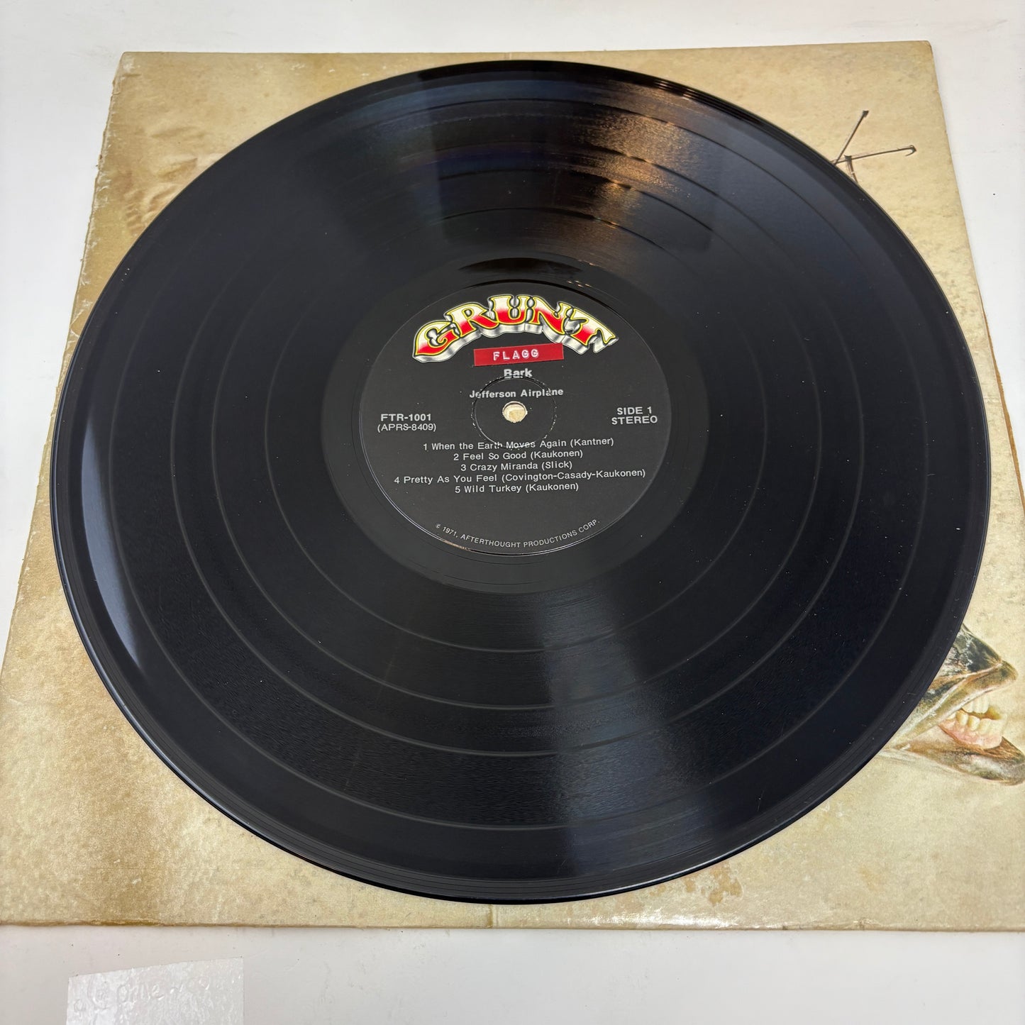 Jefferson Airplane : Bark (LP,Album)