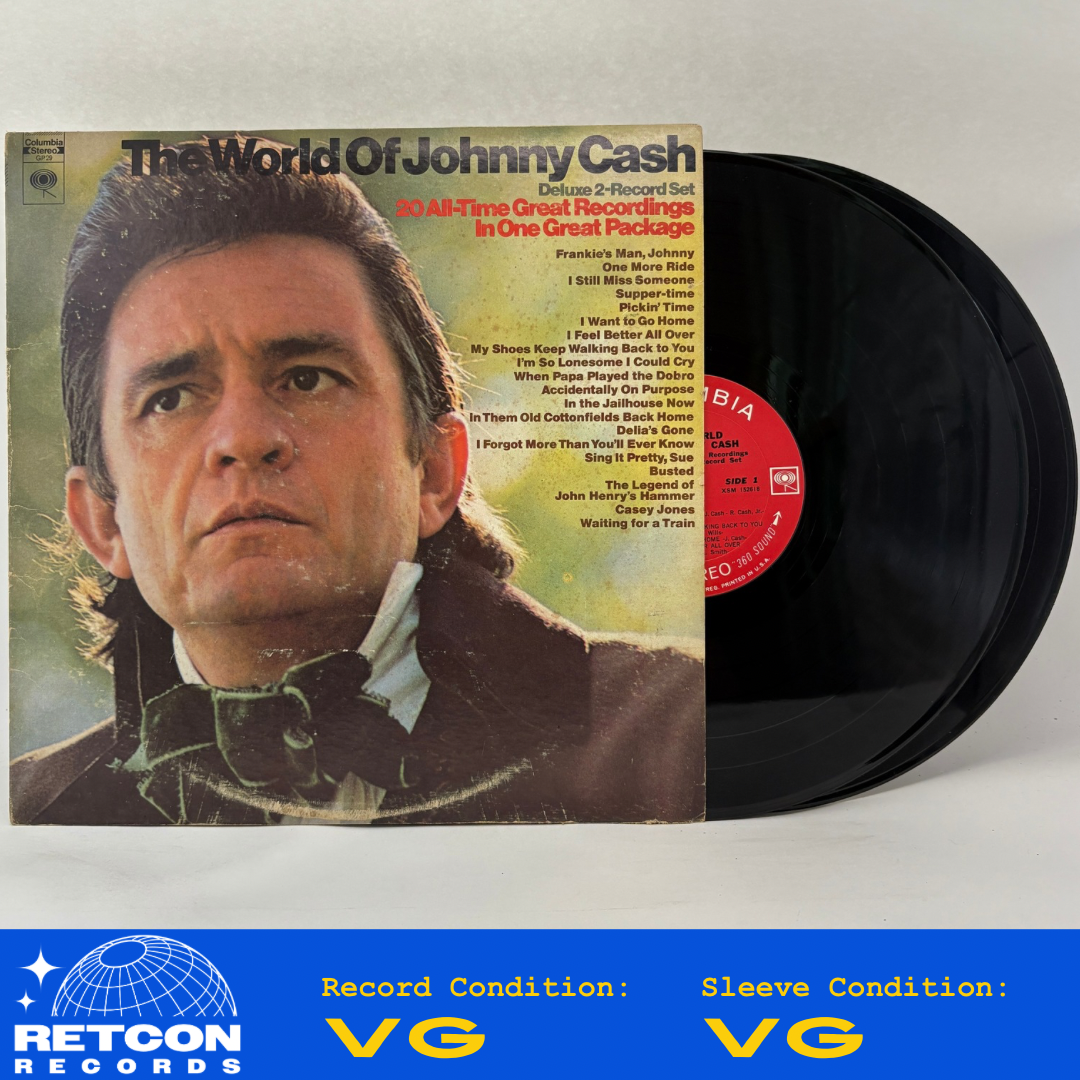 Johnny Cash : The World Of Johnny Cash (LP,Compilation)