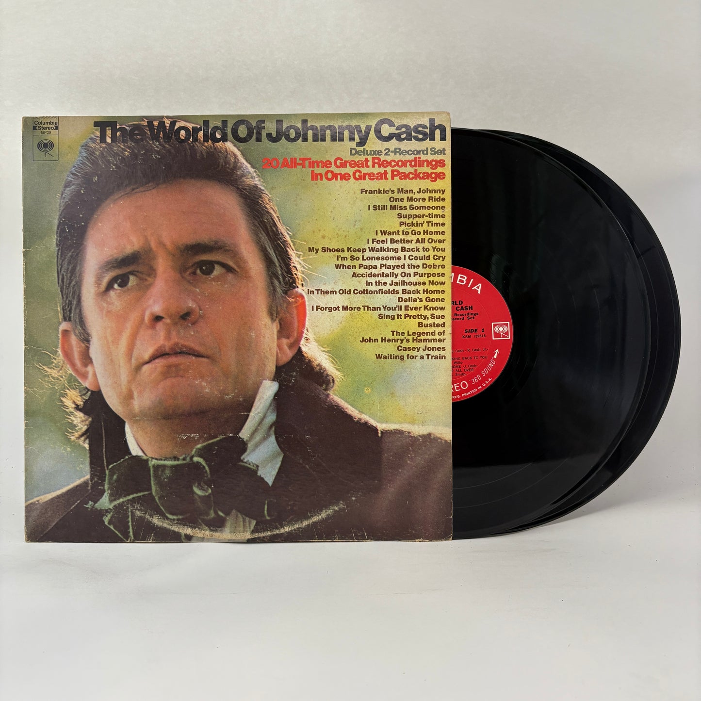 Johnny Cash : The World Of Johnny Cash (LP,Compilation)