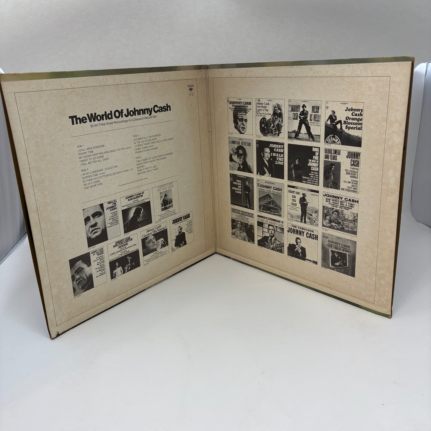 Johnny Cash : The World Of Johnny Cash (LP,Compilation)