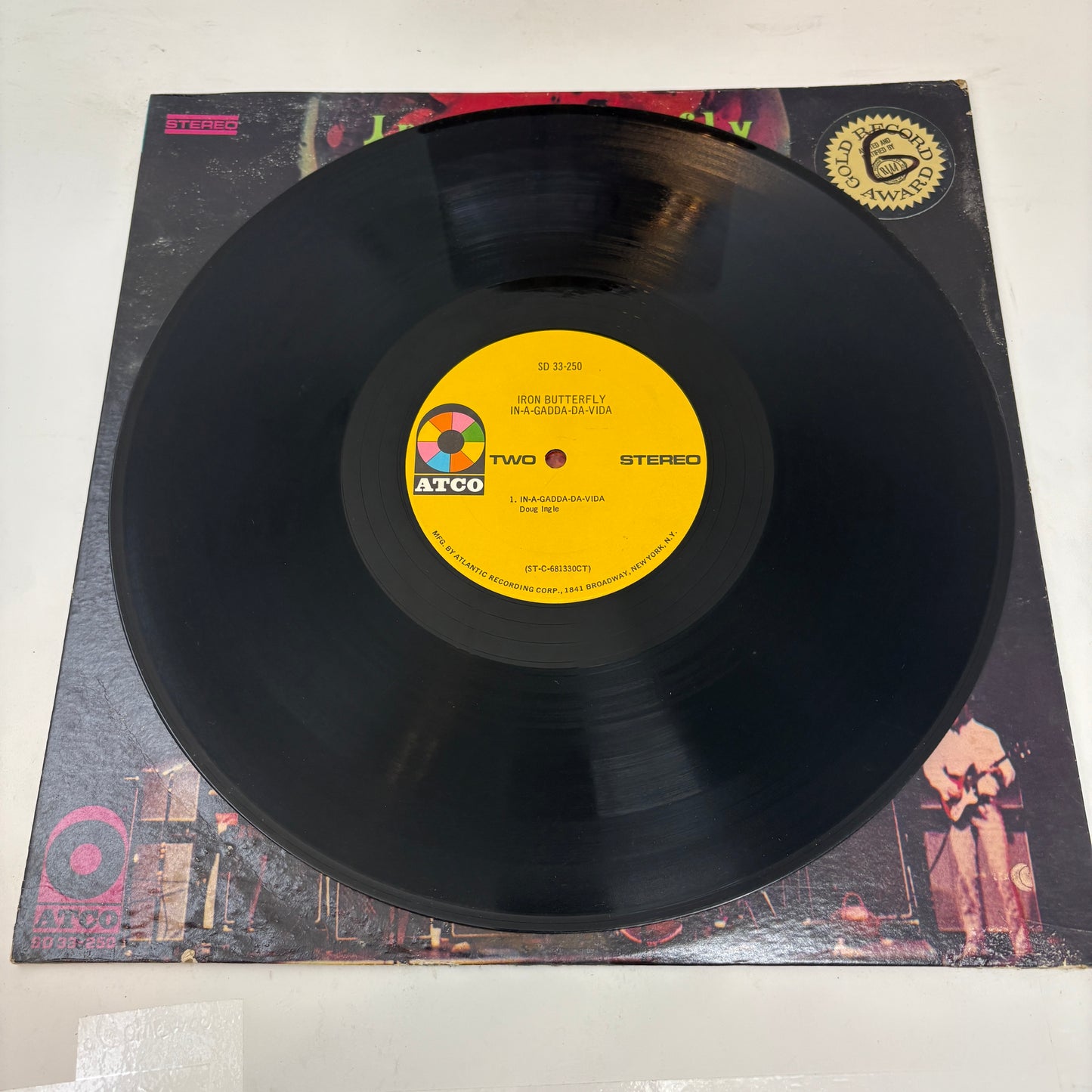 Iron Butterfly : In-A-Gadda-Da-Vida (LP,Album,Misprint,Reissue)