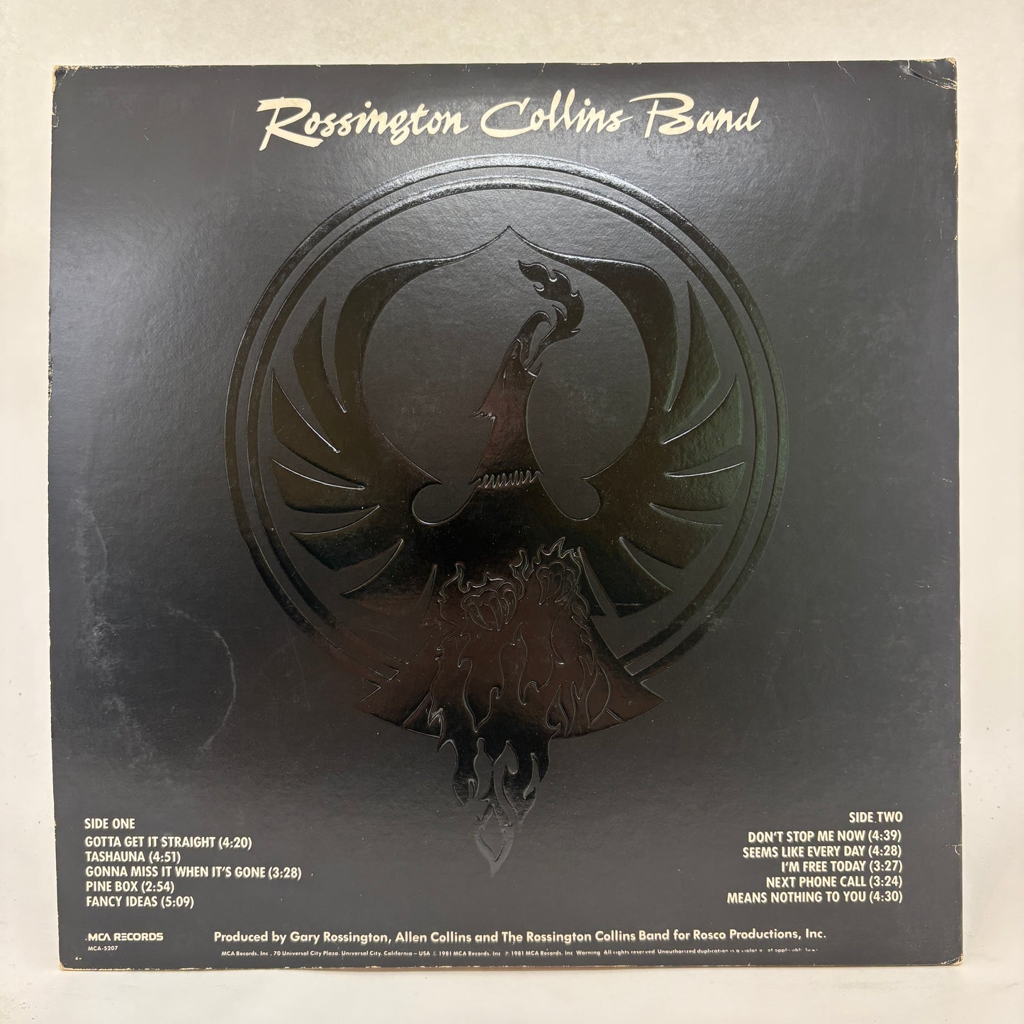 Rossington Collins Band : This Is The Way (LP,Album)