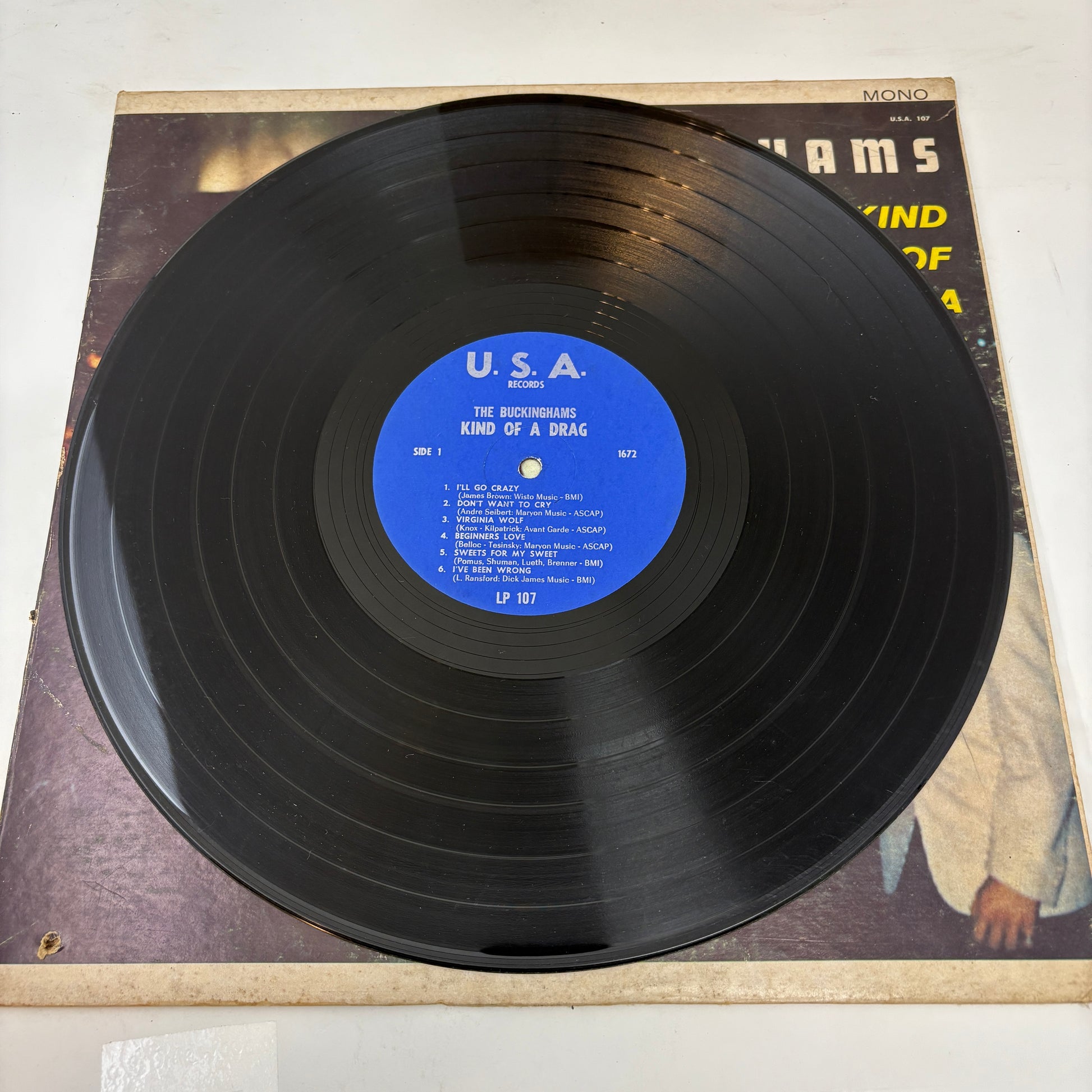 The Buckinghams : Kind Of A Drag (LP,Album,Mono)