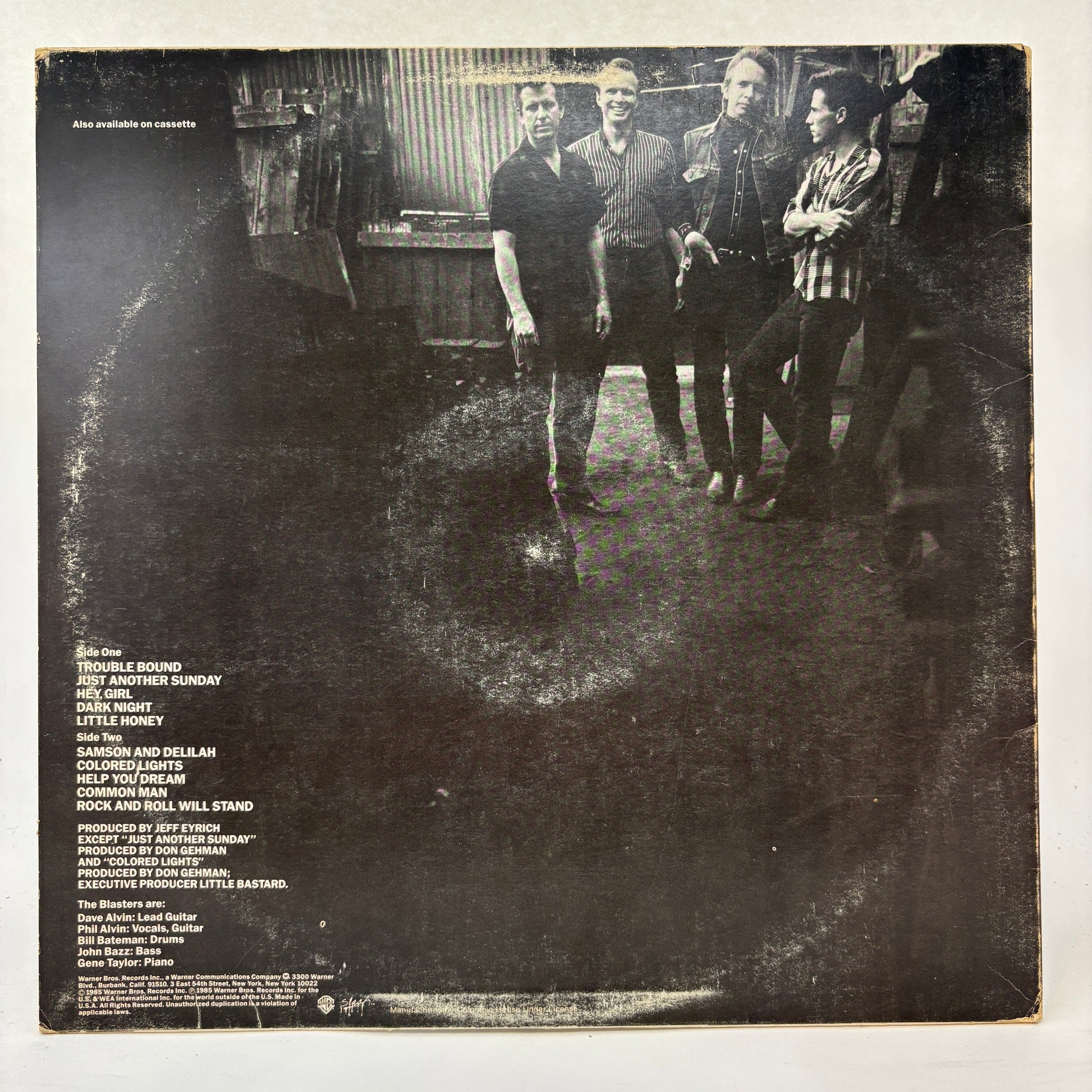 The Blasters : Hard Line (LP,Album)