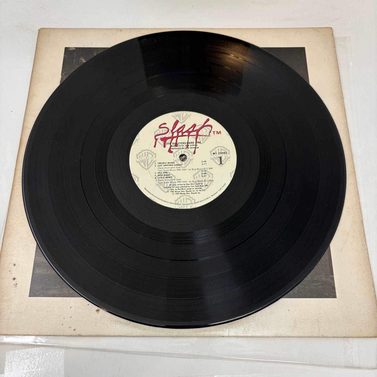 The Blasters : Hard Line (LP,Album)