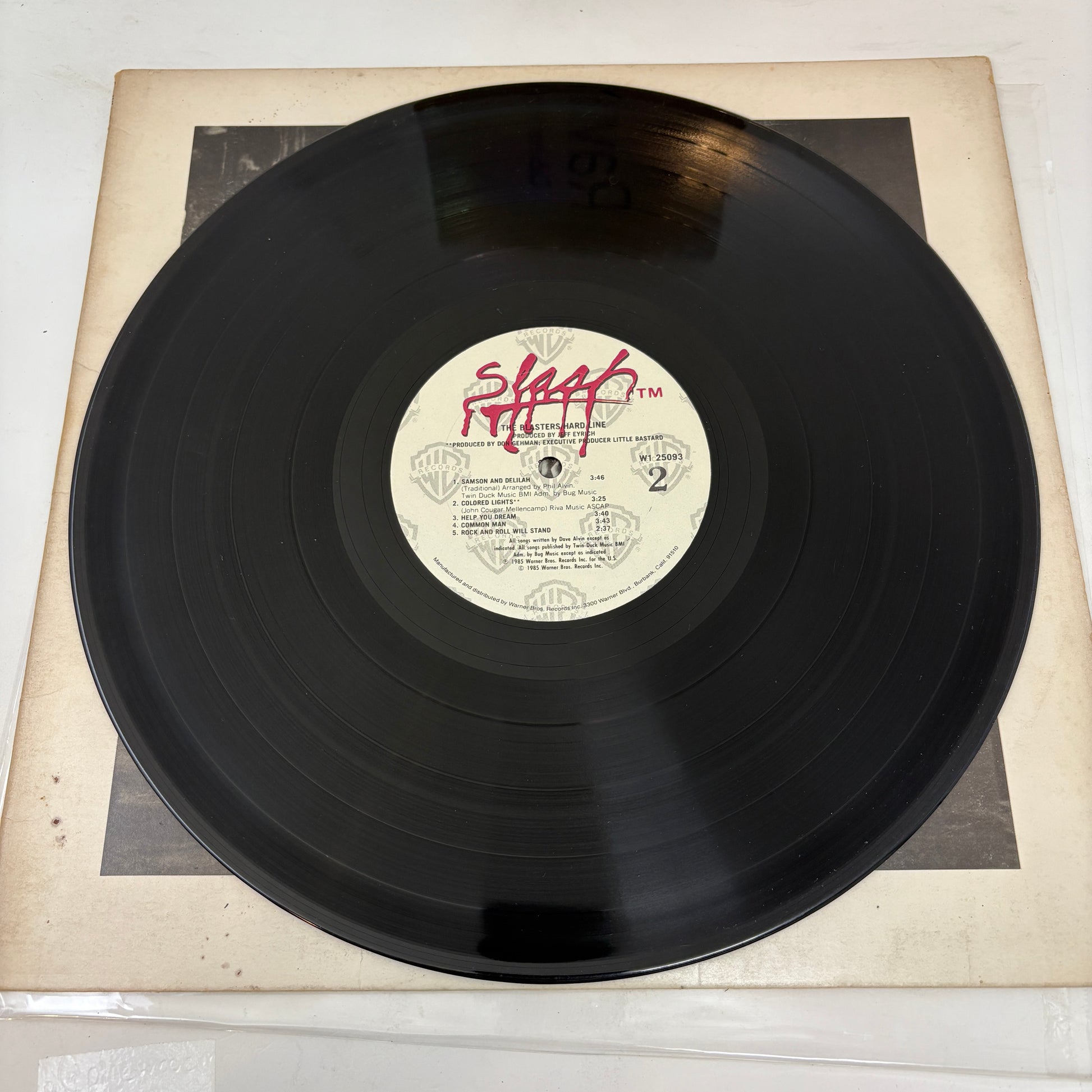 The Blasters : Hard Line (LP,Album)