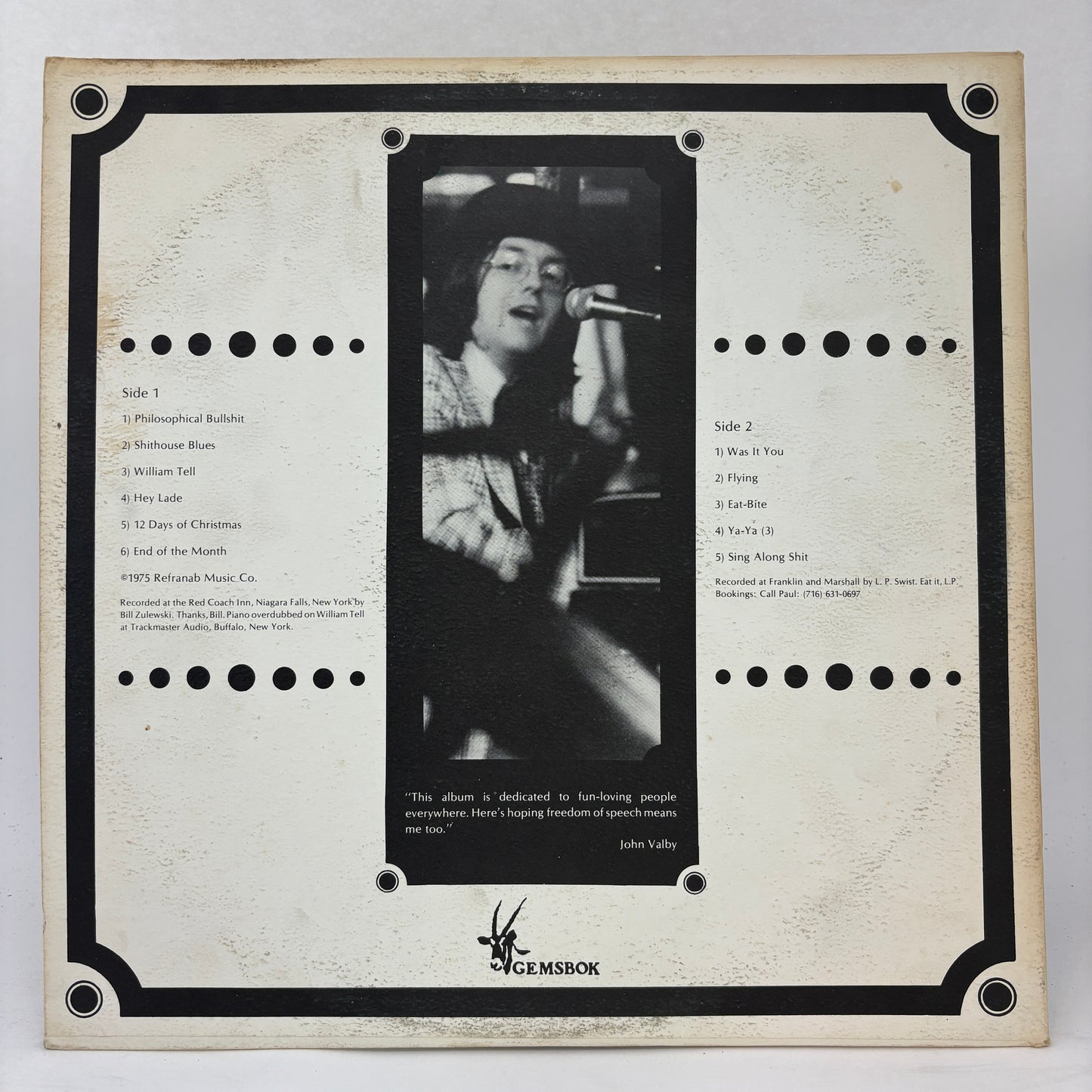 John Valby : Dirt (LP,Album)