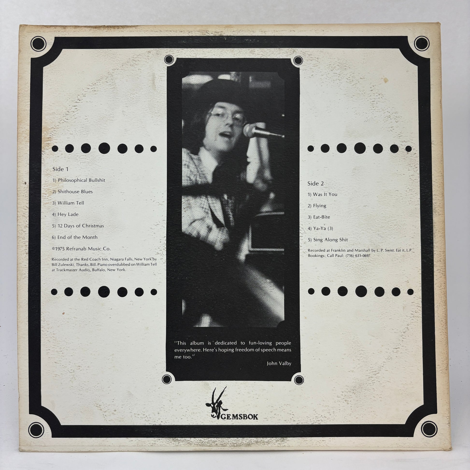 John Valby : Dirt (LP,Album)